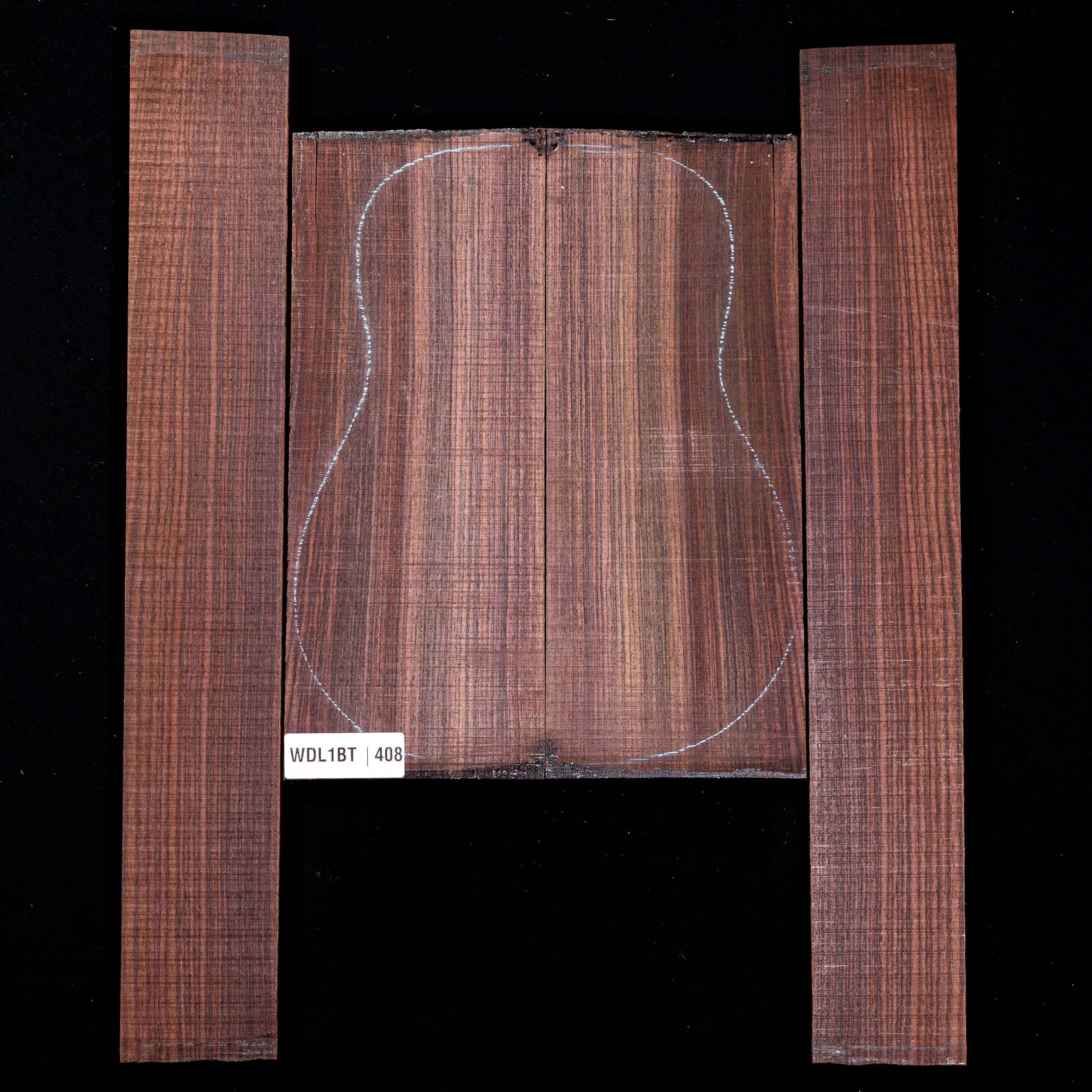 East Indian Rosewood Back + Side Set - 408