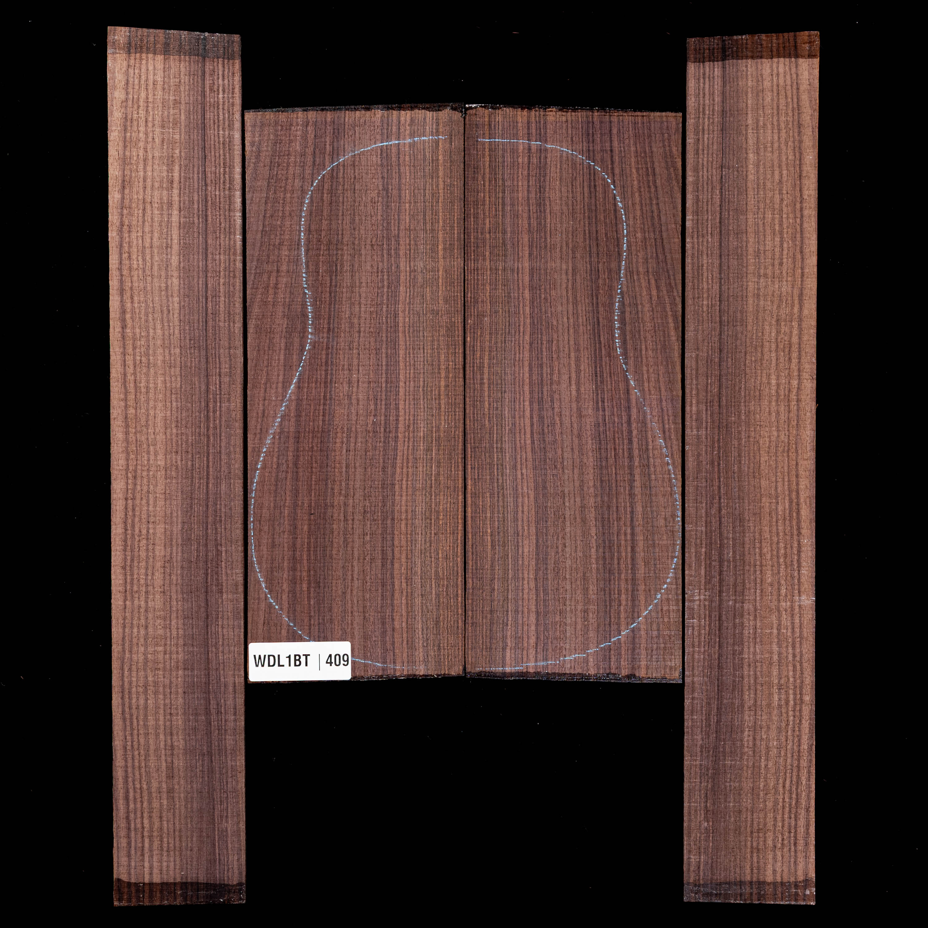 East Indian Rosewood Back + Side Set - 409