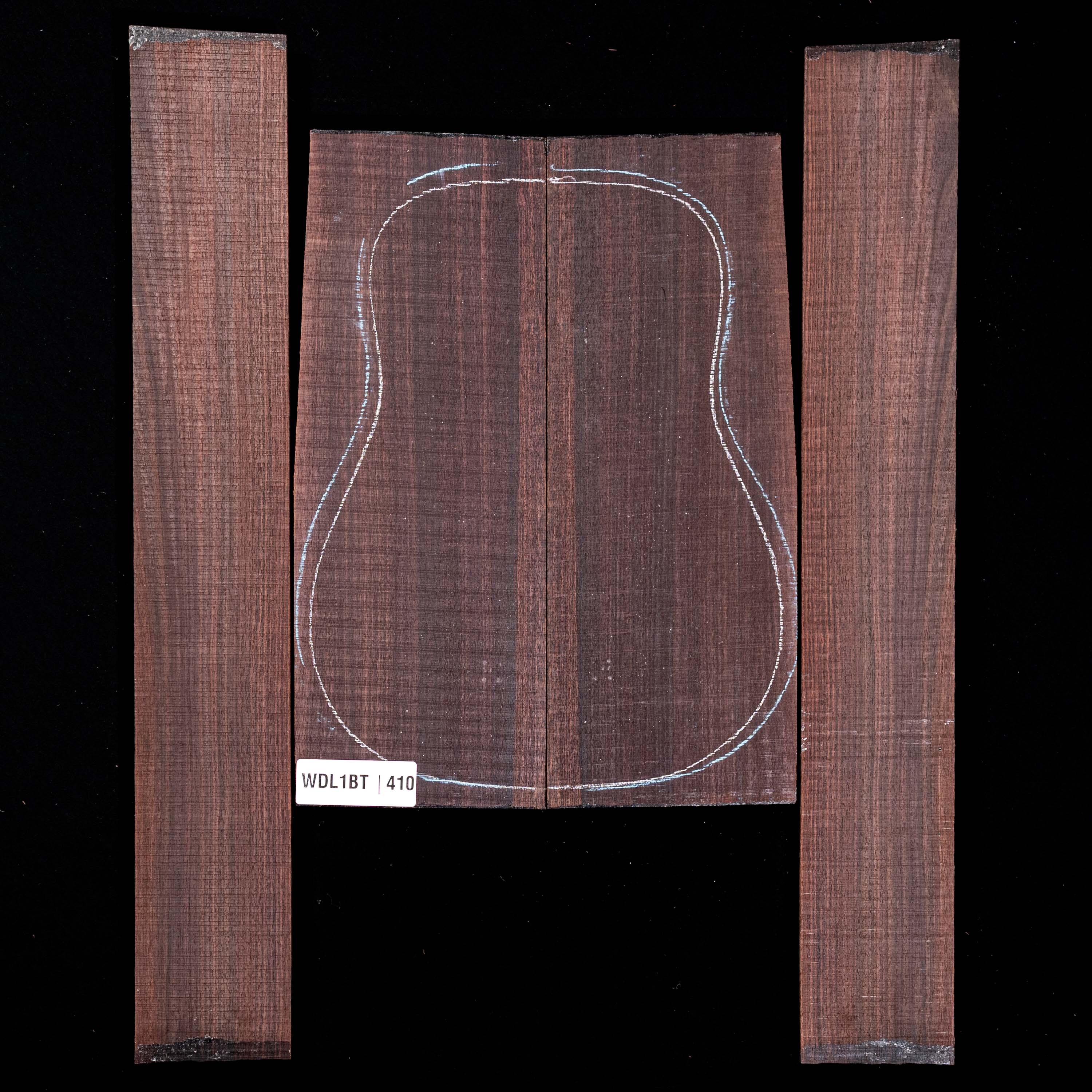 East Indian Rosewood Back + Side Set - 410