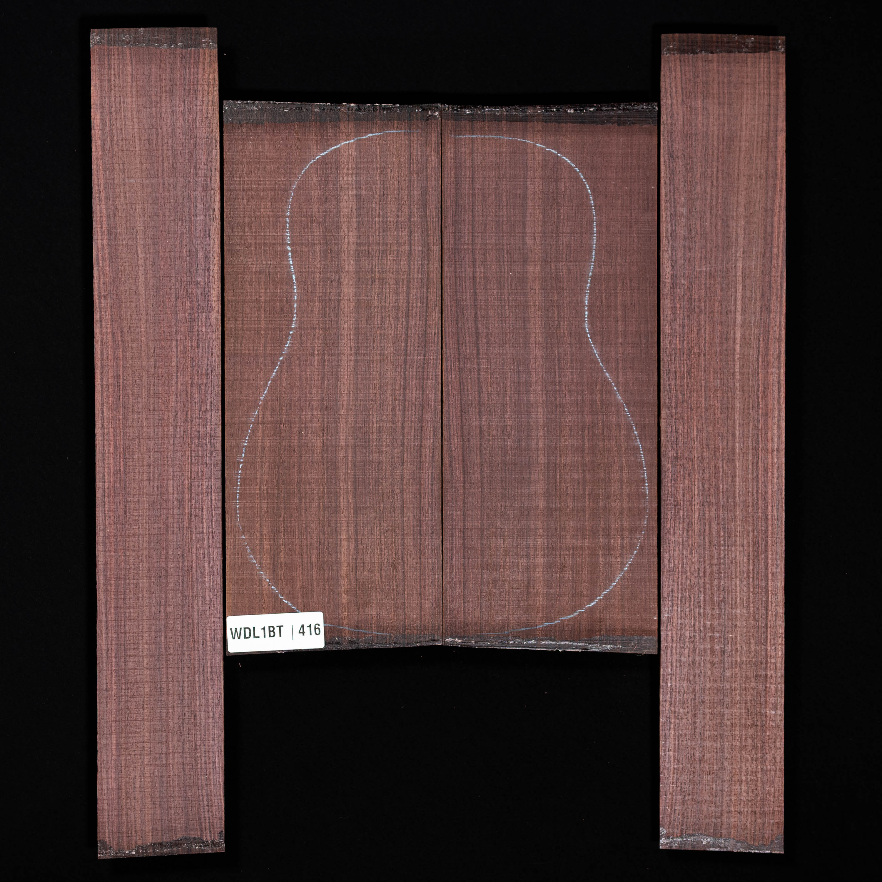 East Indian Rosewood Back + Side Set - 416