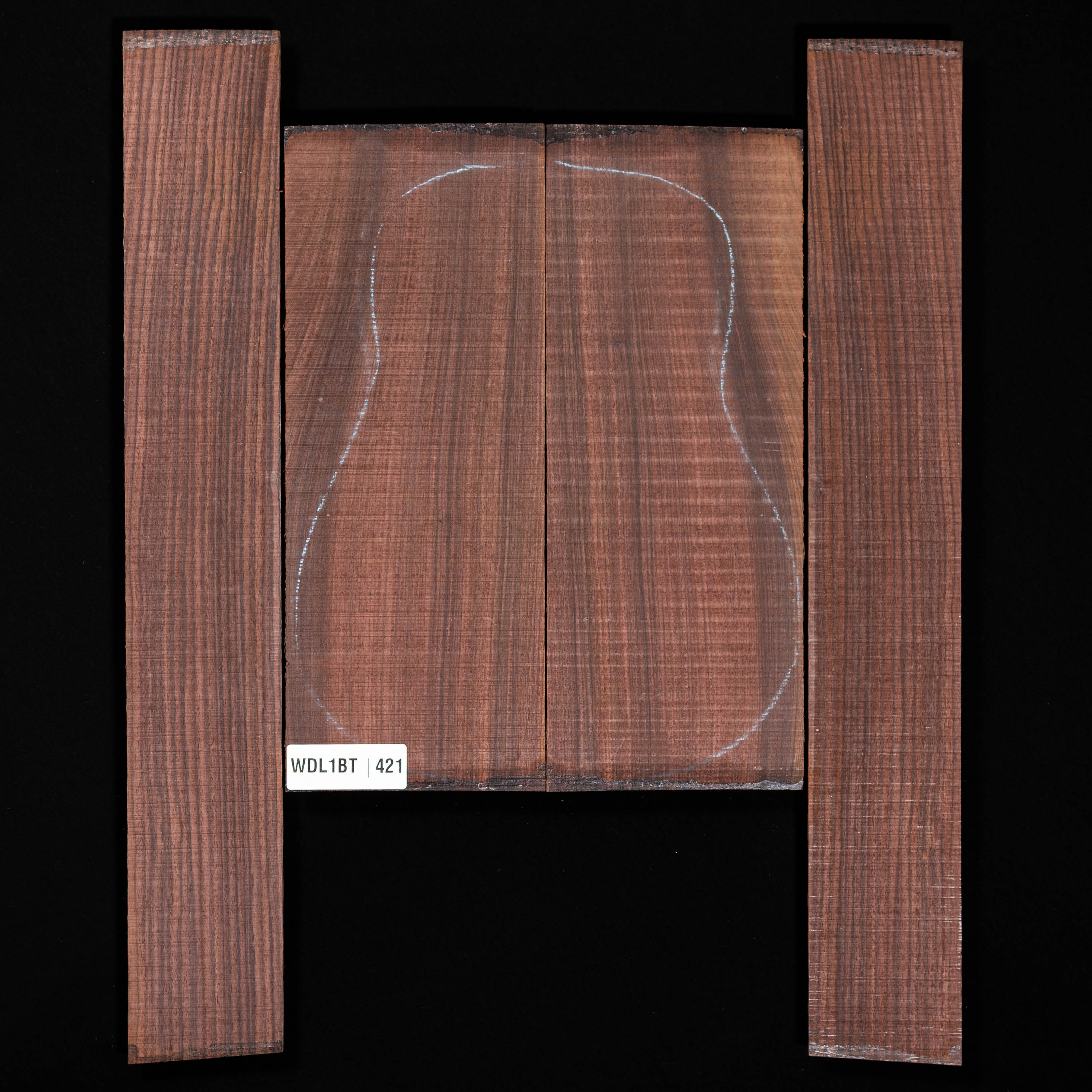 East Indian Rosewood Back + Side Set - 421