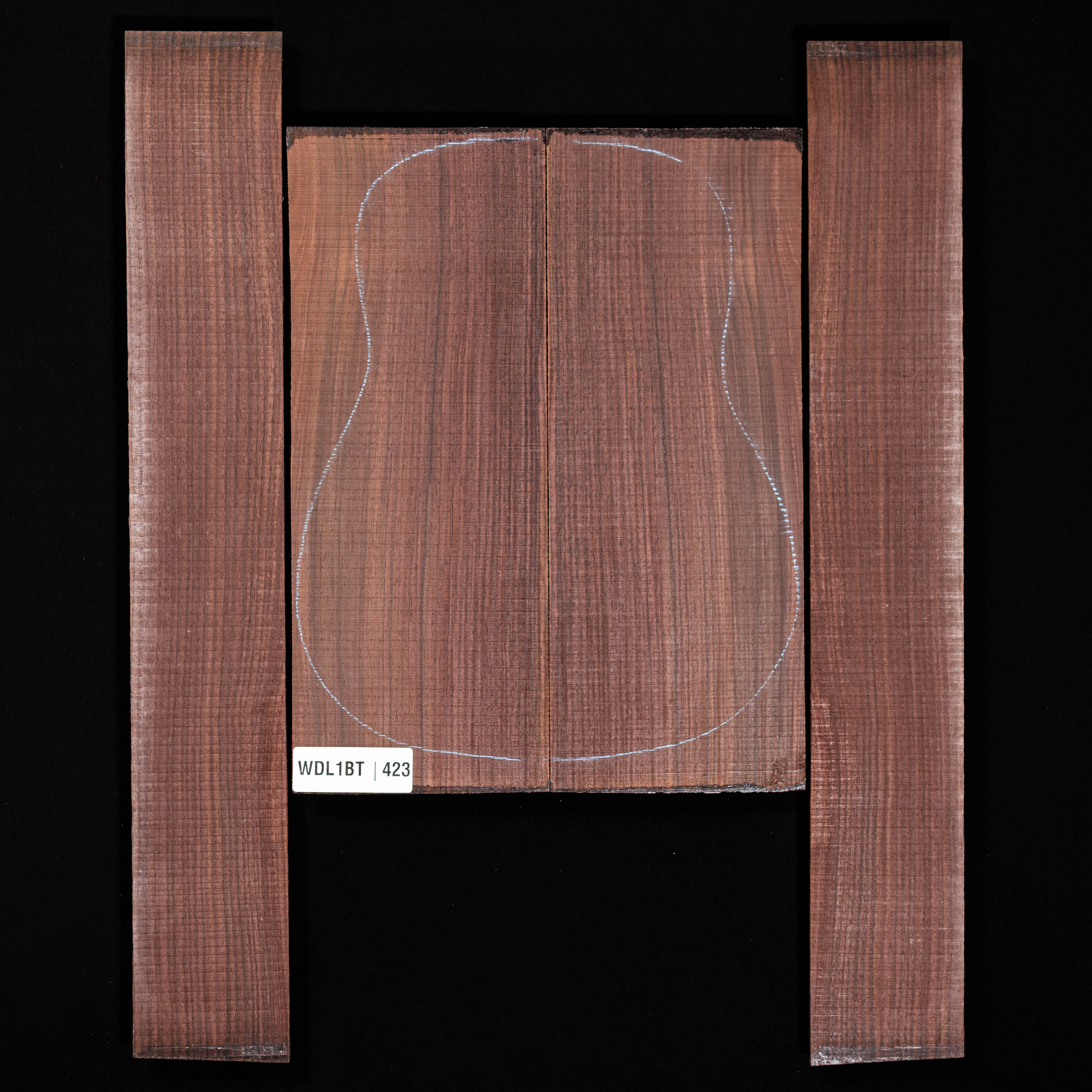 East Indian Rosewood Back + Side Set - 423