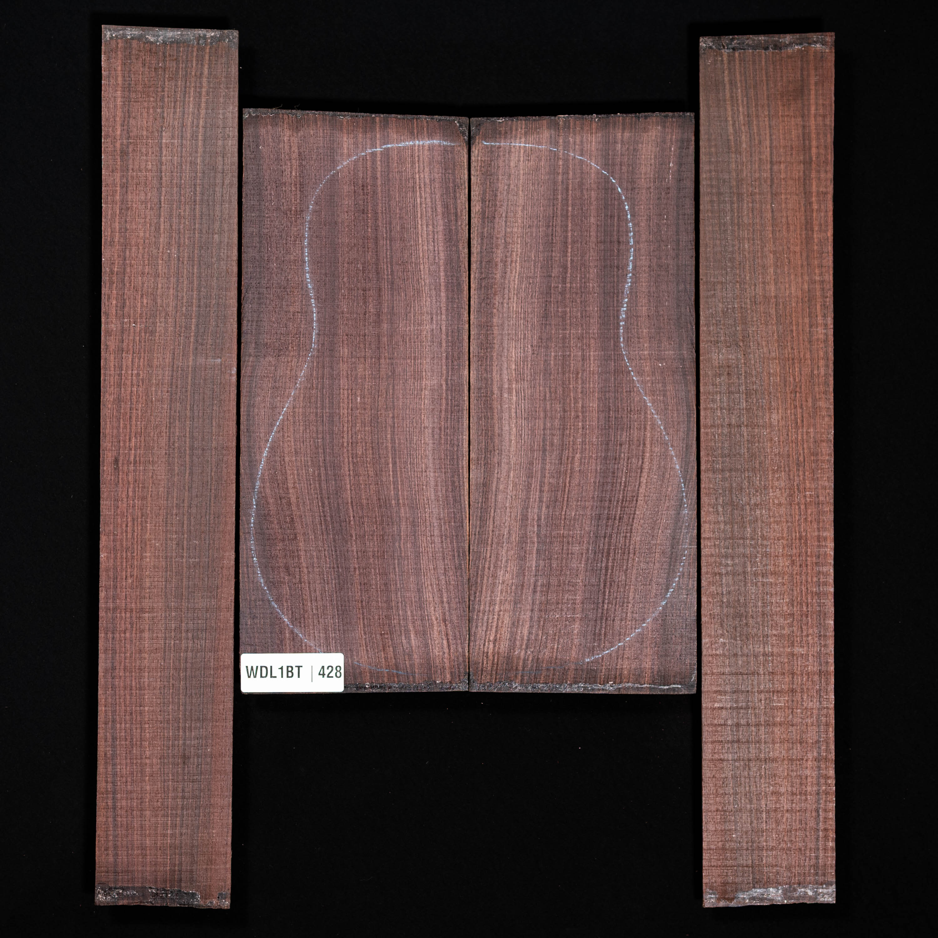 East Indian Rosewood Back + Side Set - 428