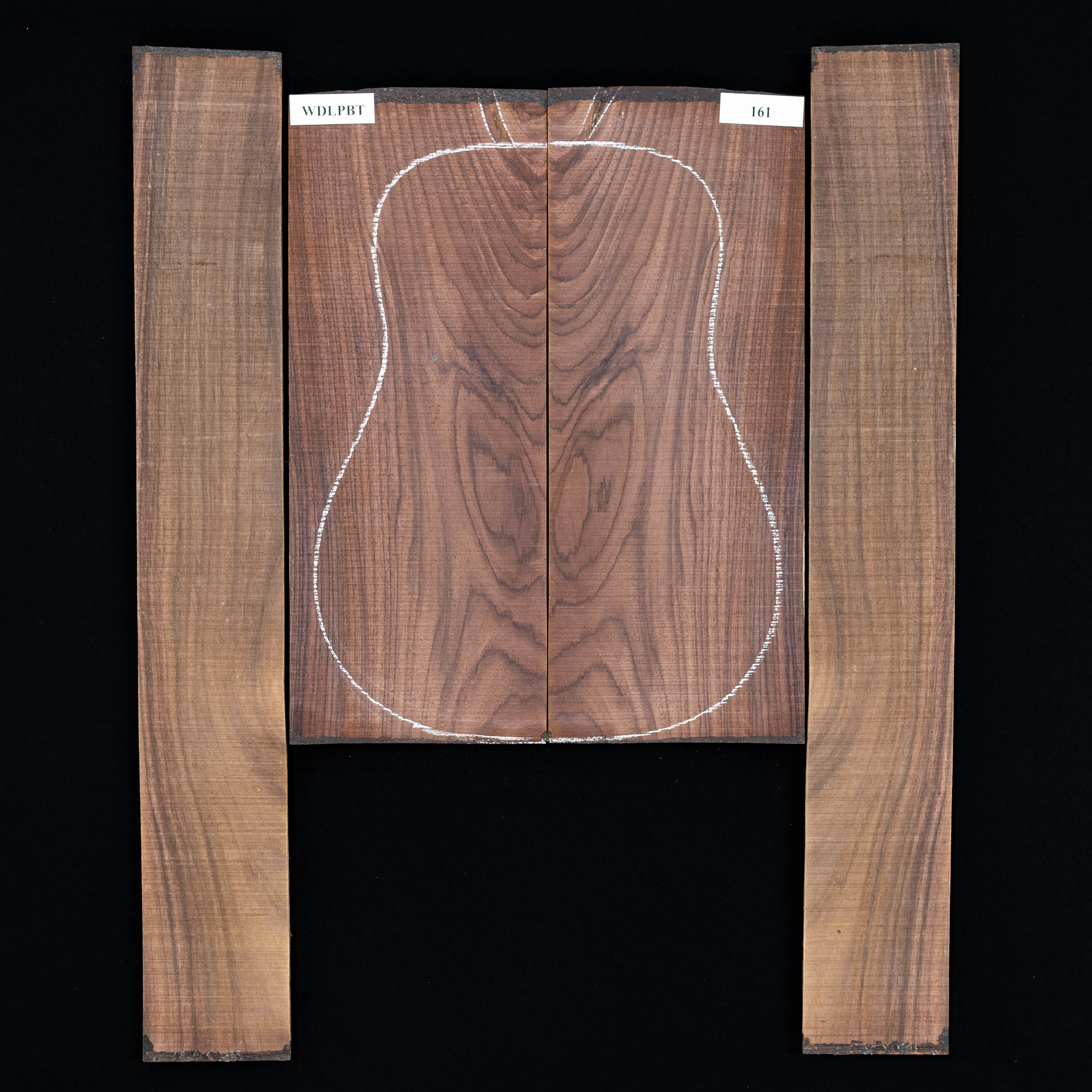 Wild Grain East Indian Rosewood Back Side Set 161 Stewmac 