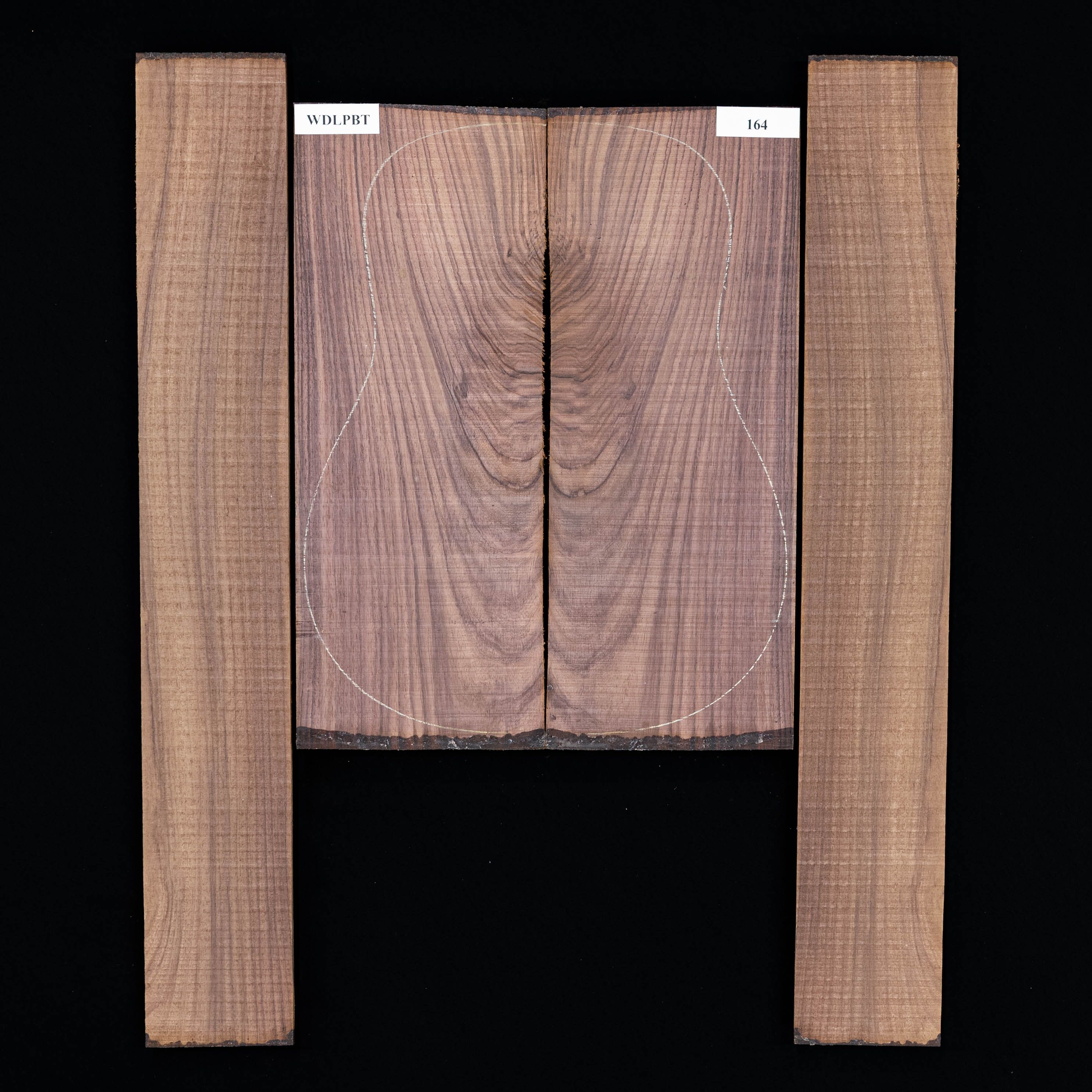 Wild Grain East Indian Rosewood Back Side Set 164 Stewmac 