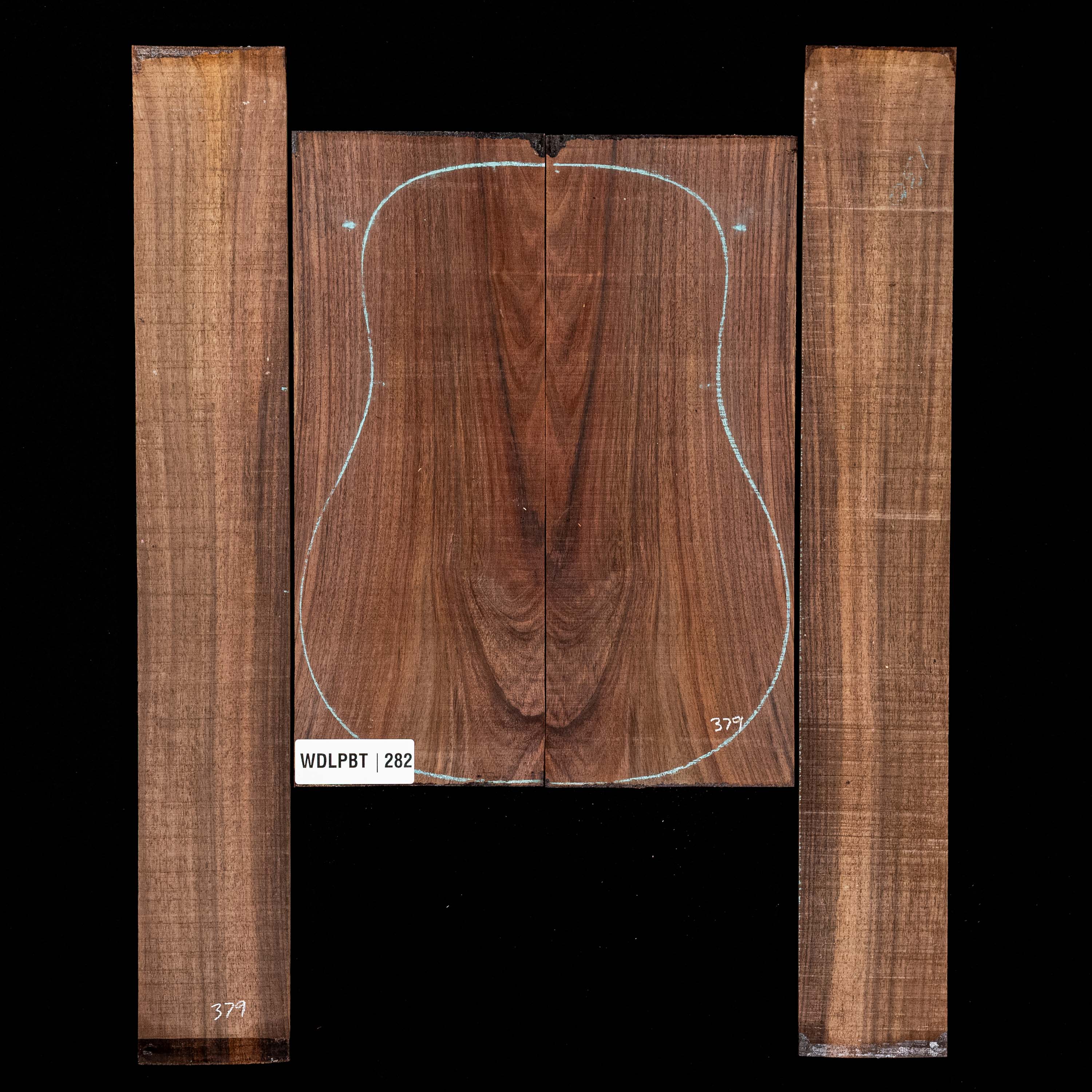 Wild Grain East Indian Rosewood Back + Side Set - 282