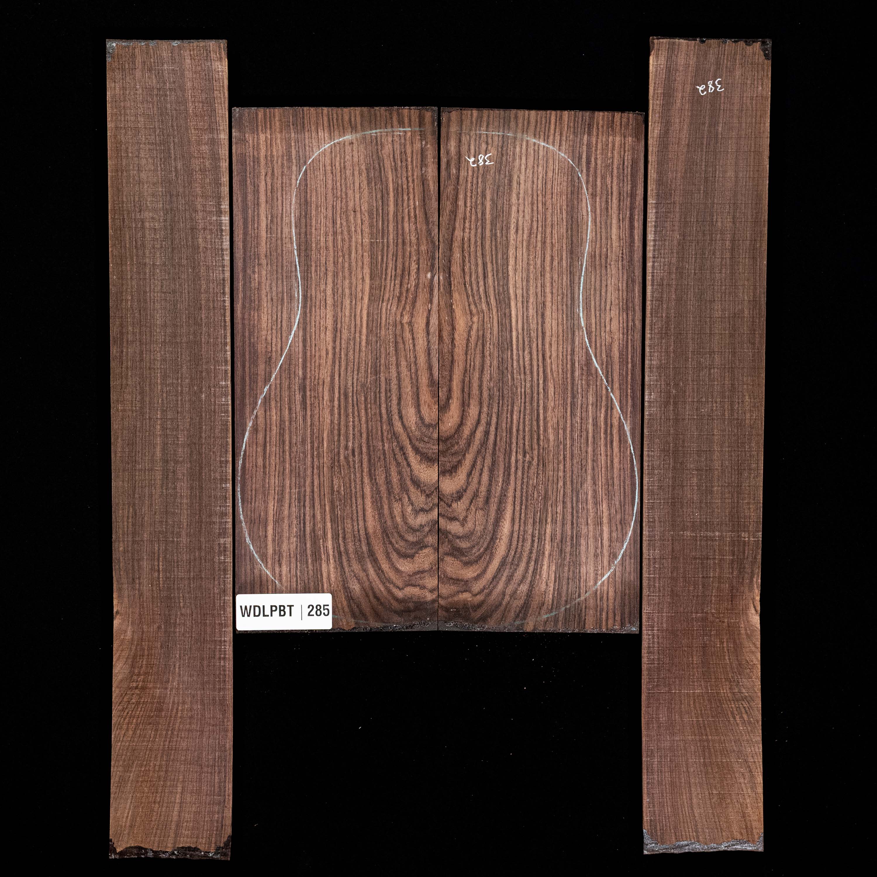 Wild Grain East Indian Rosewood Back + Side Set - 285