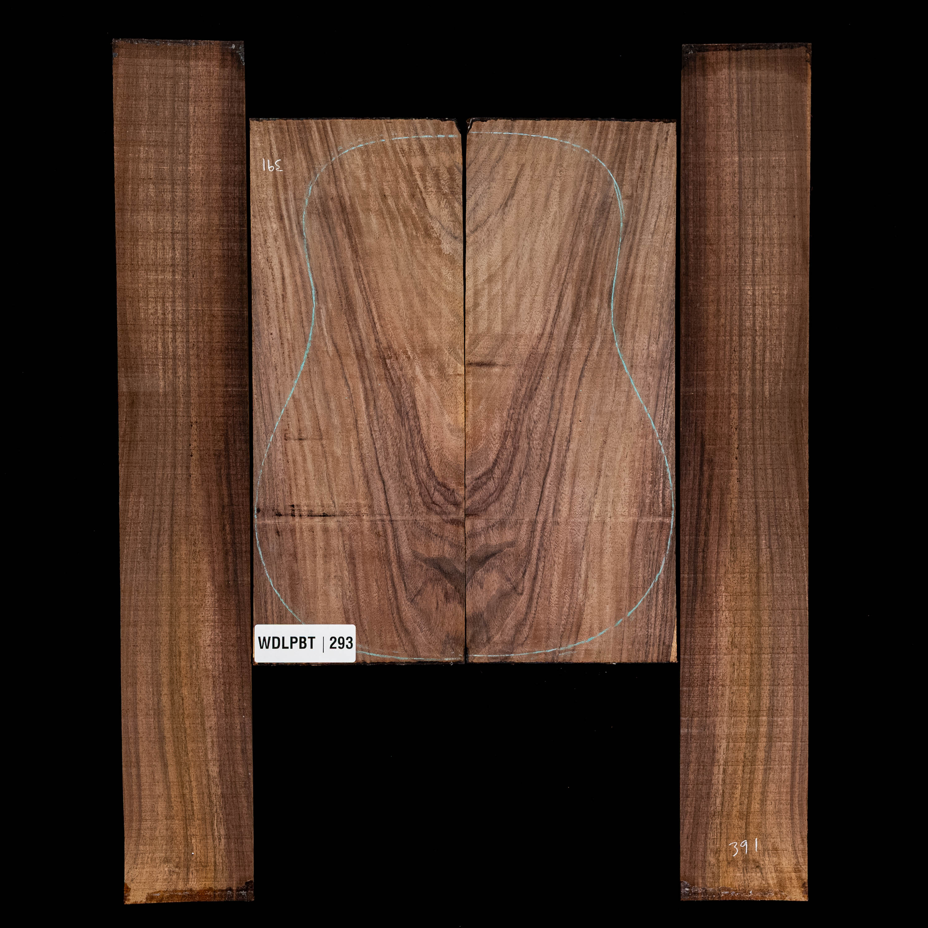 Wild Grain East Indian Rosewood Back + Side Set - 293