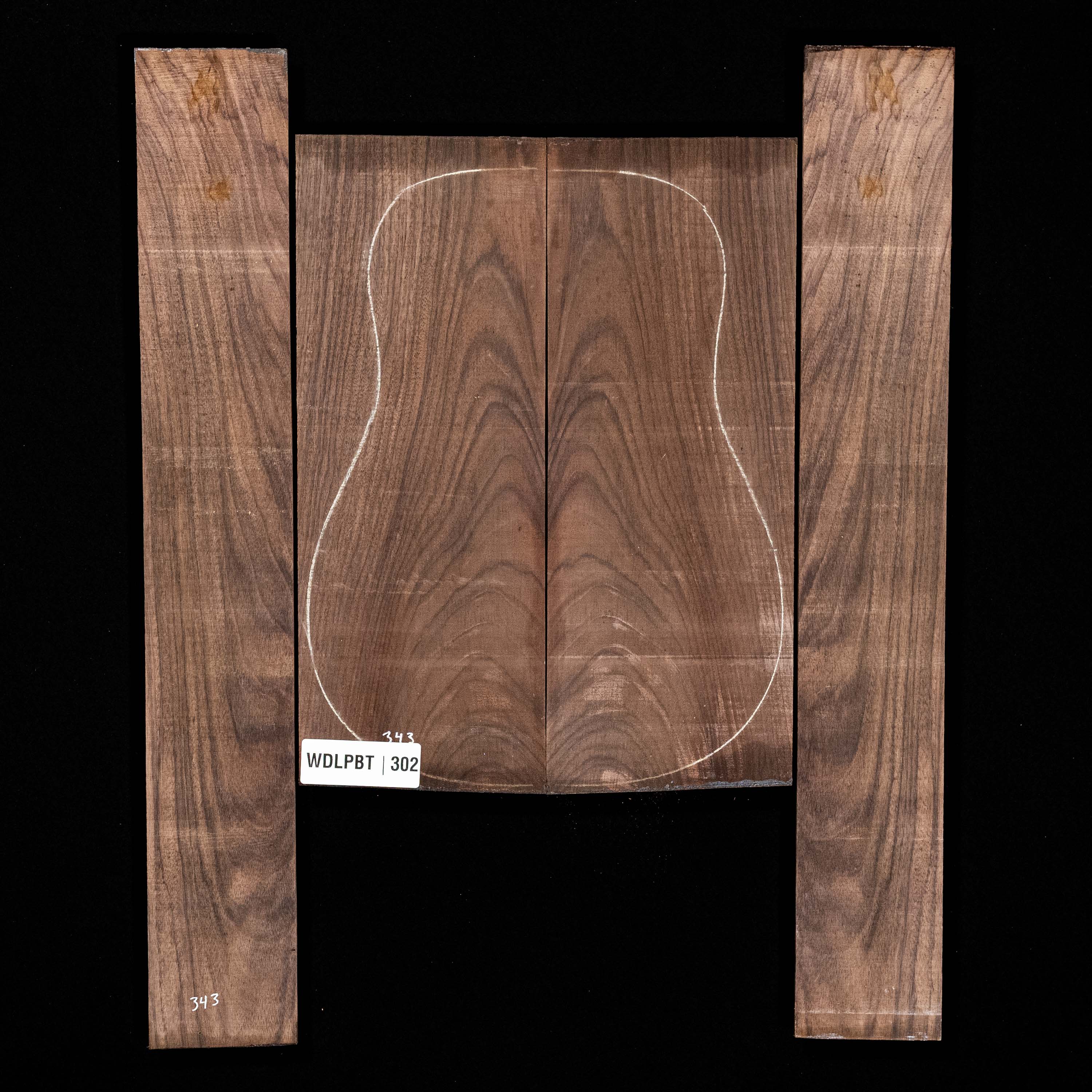 Wild Grain East Indian Rosewood Back + Side Set - 302