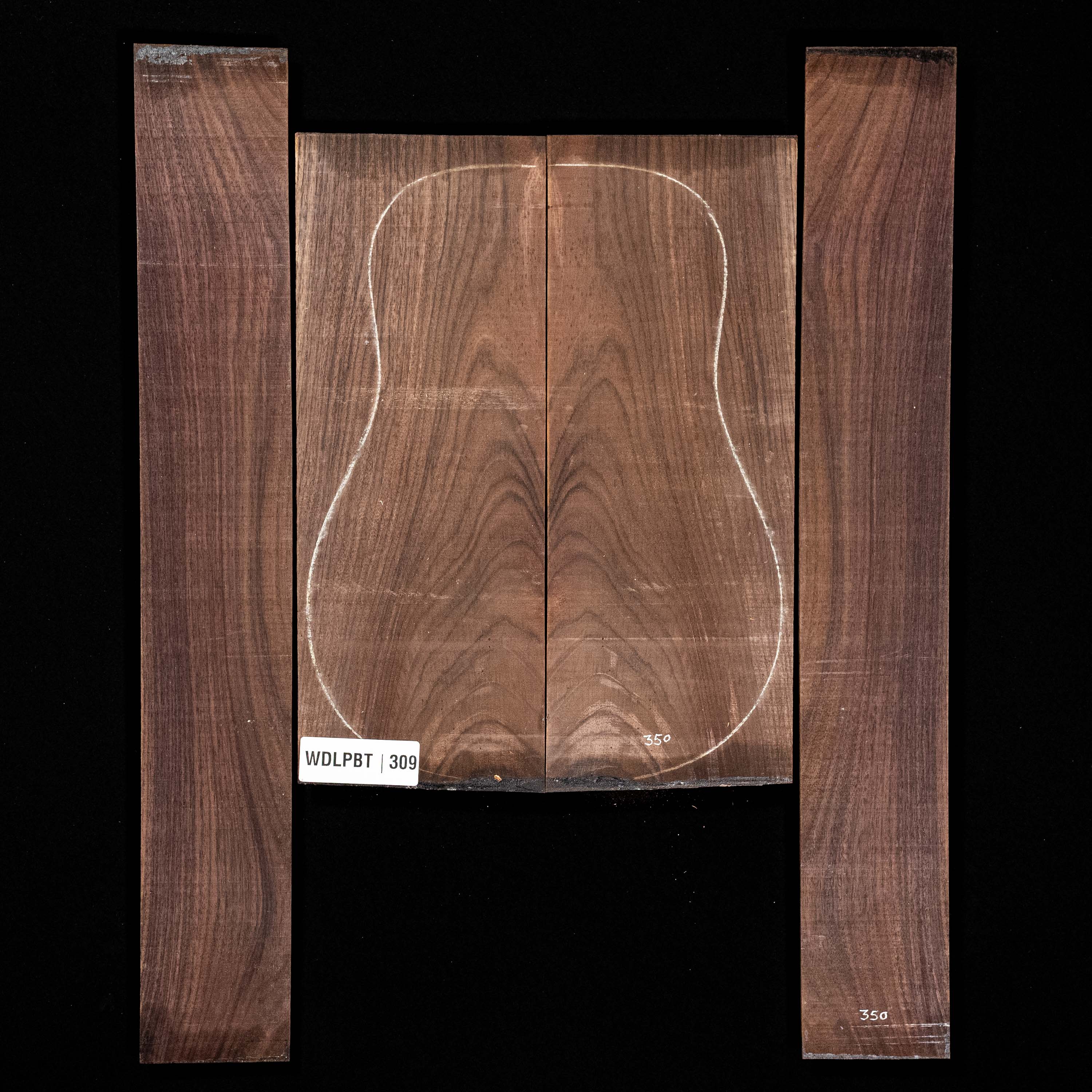 Wild Grain East Indian Rosewood Back + Side Set - 309