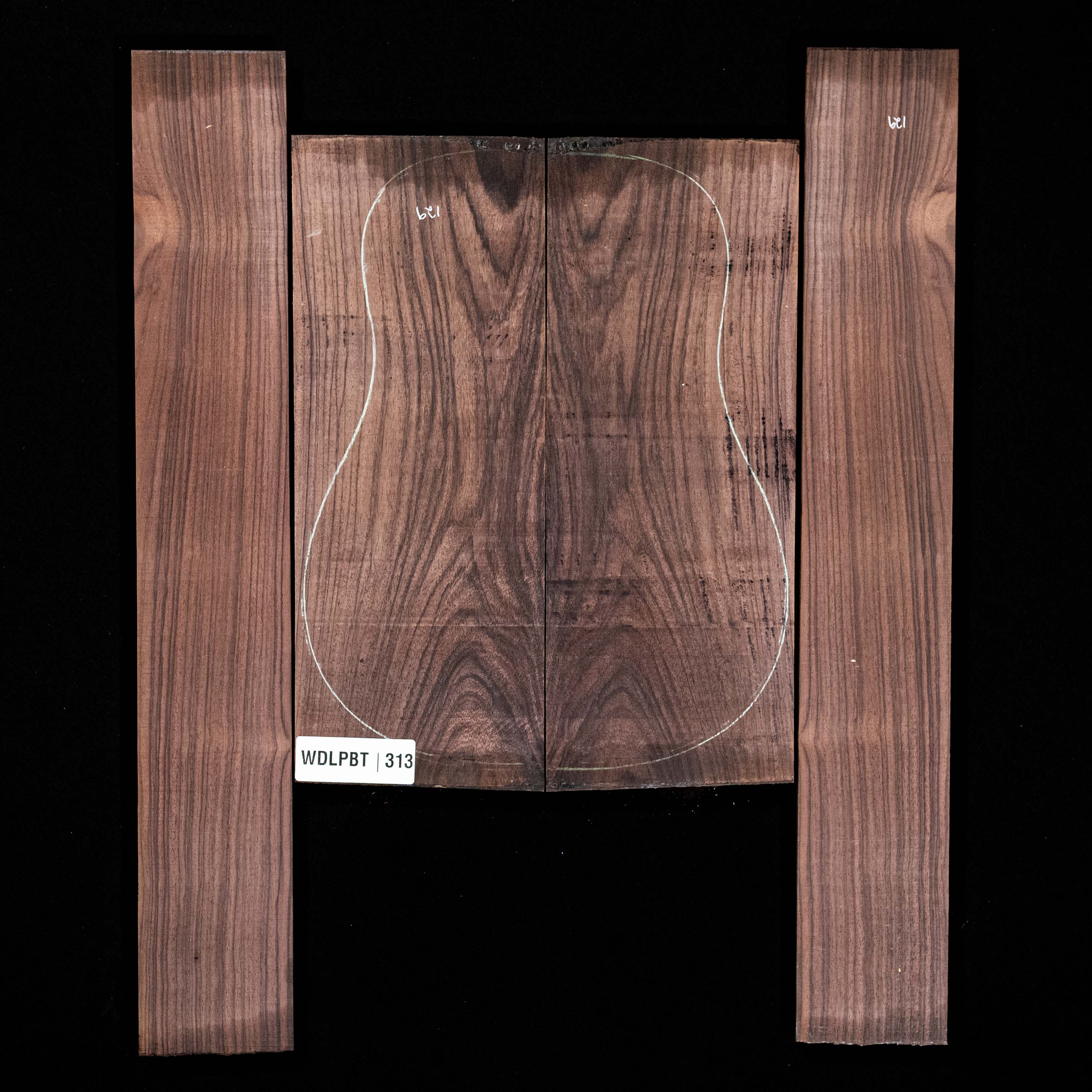 Wild Grain East Indian Rosewood Back + Side Set - 313
