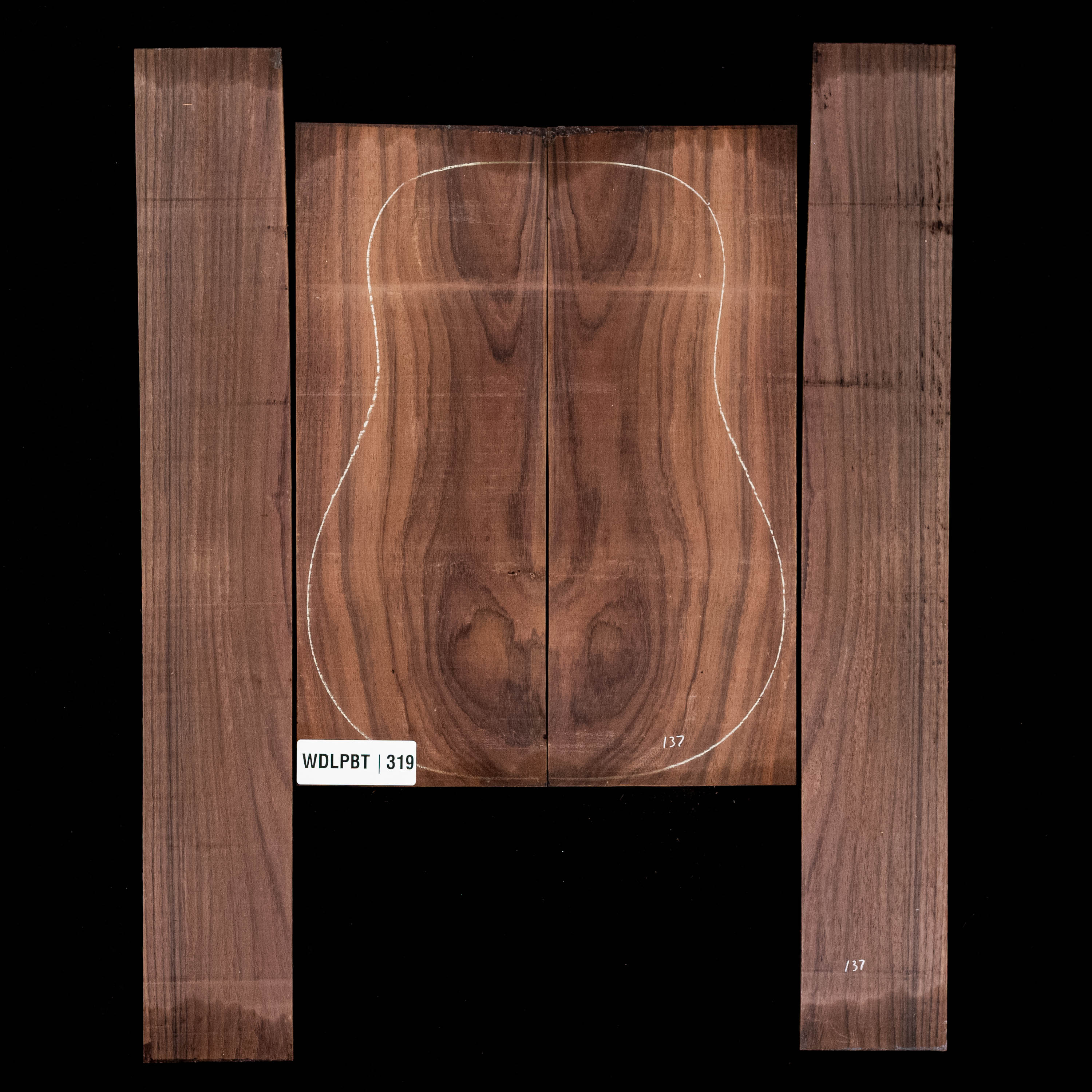 Wild Grain East Indian Rosewood Back + Side Set - 319