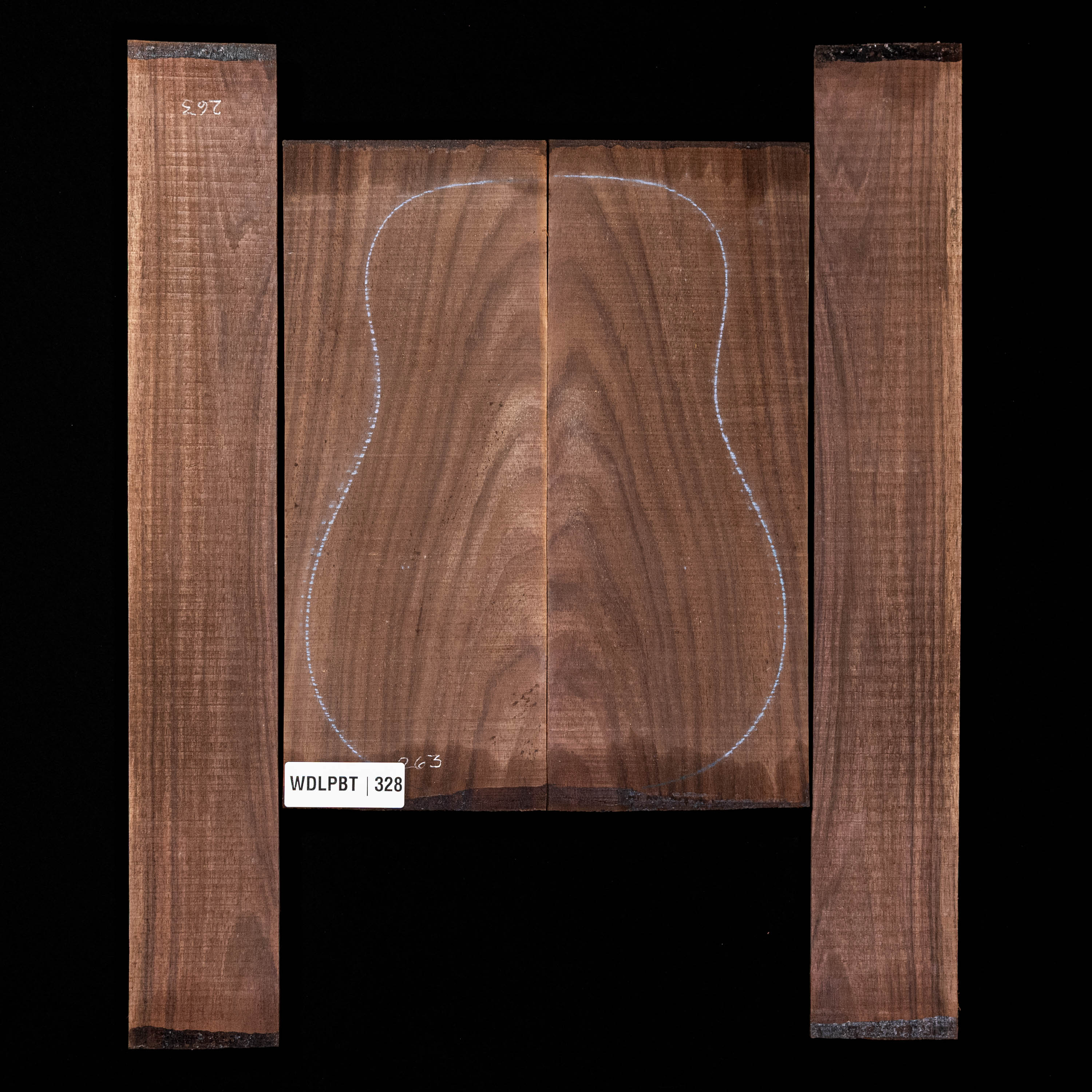 Wild Grain East Indian Rosewood Back + Side Set - 328