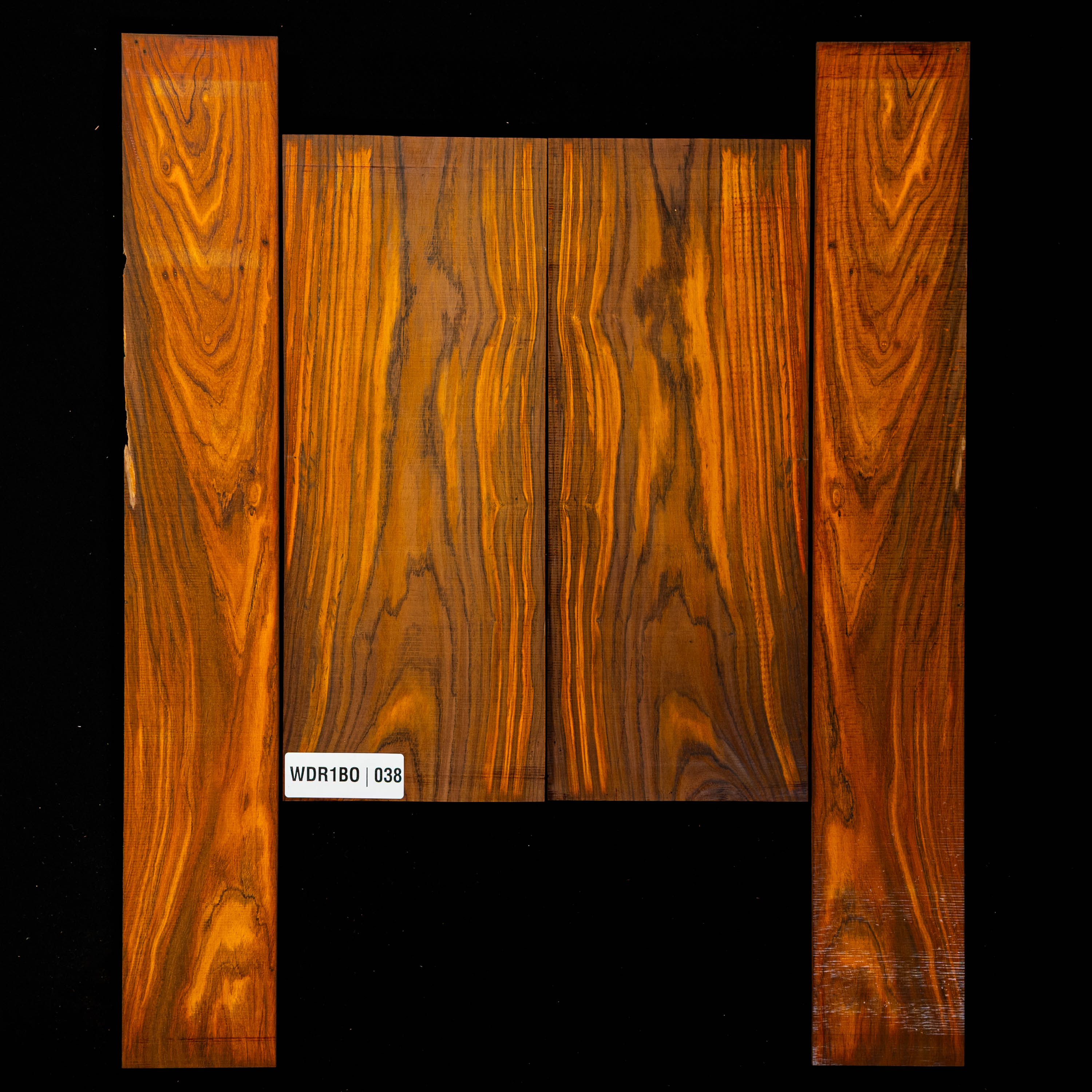 Cocobolo Back + Side Set - 038
