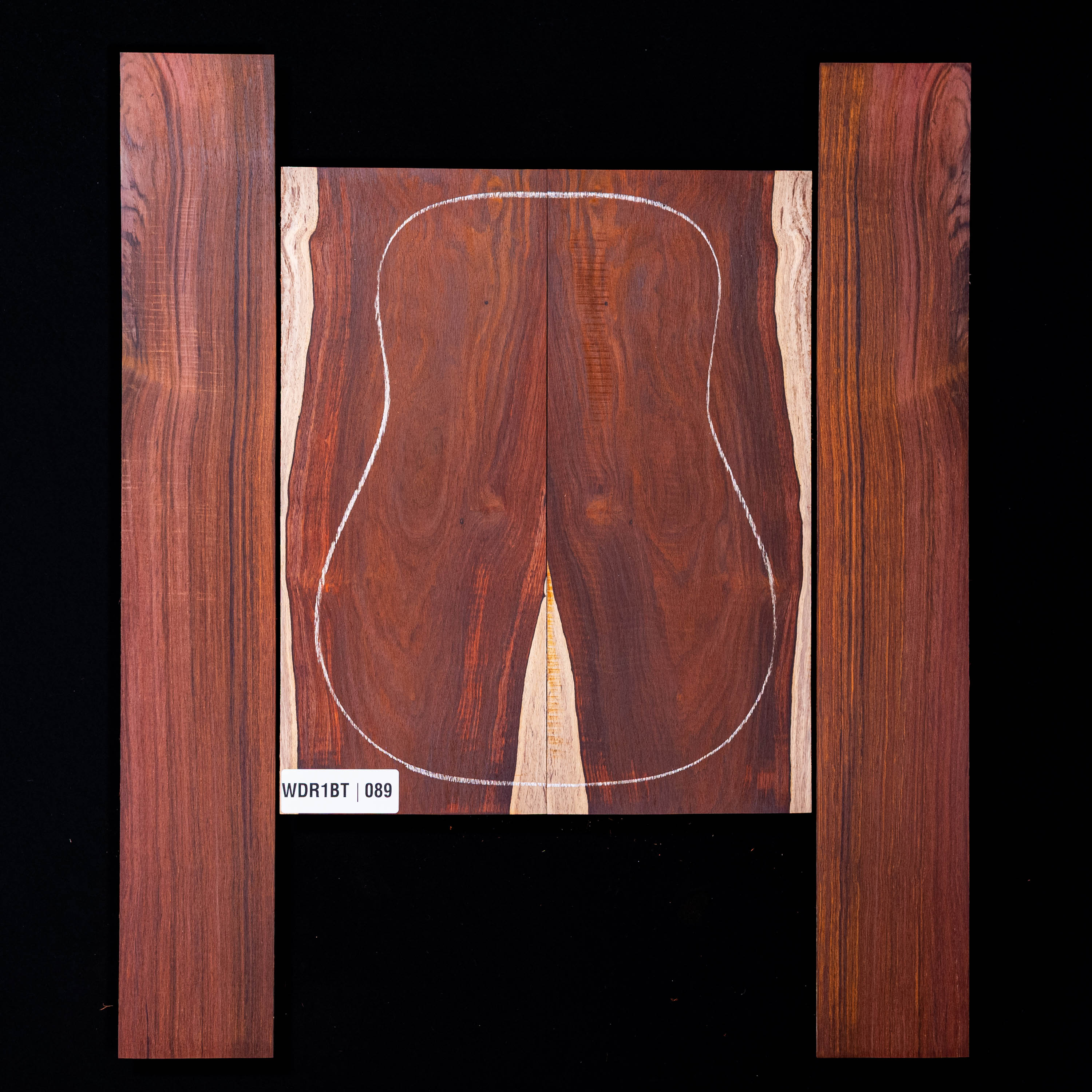 Cocobolo Back + Side Set - 089