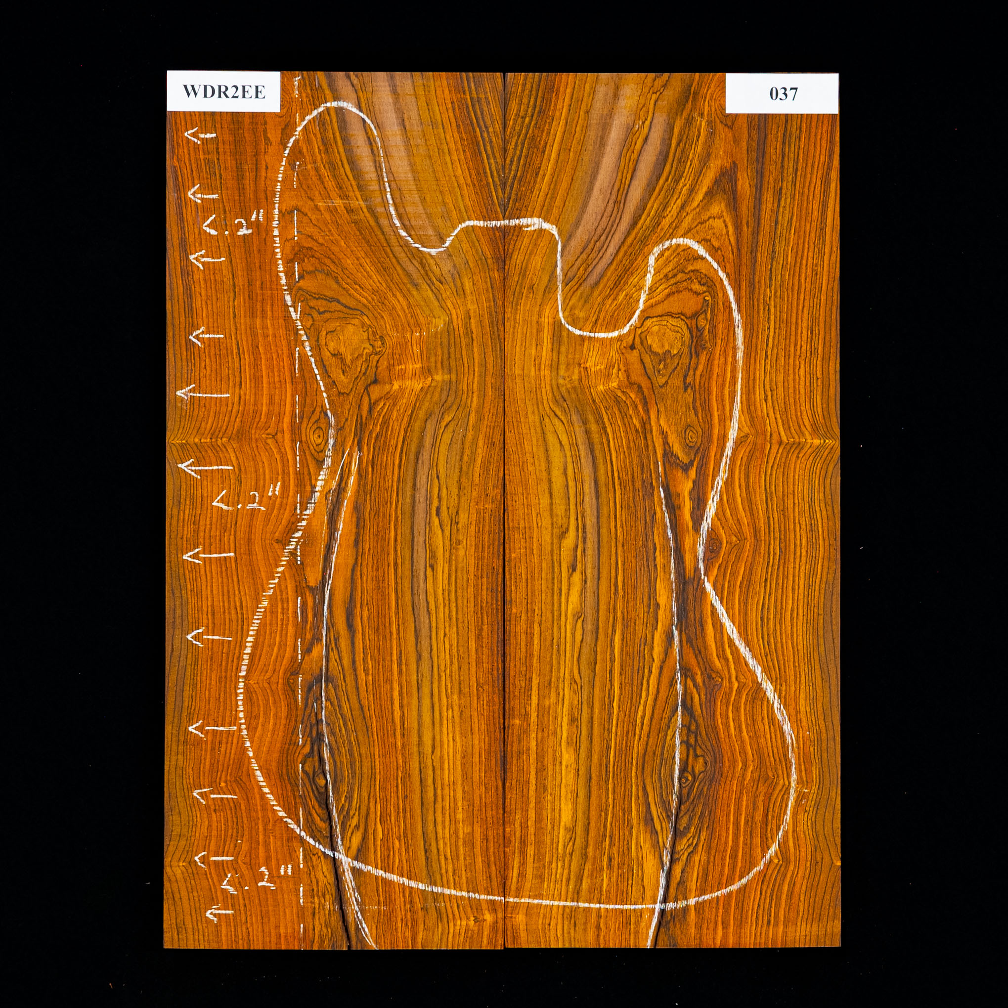 Cocobolo Drop Top - 037