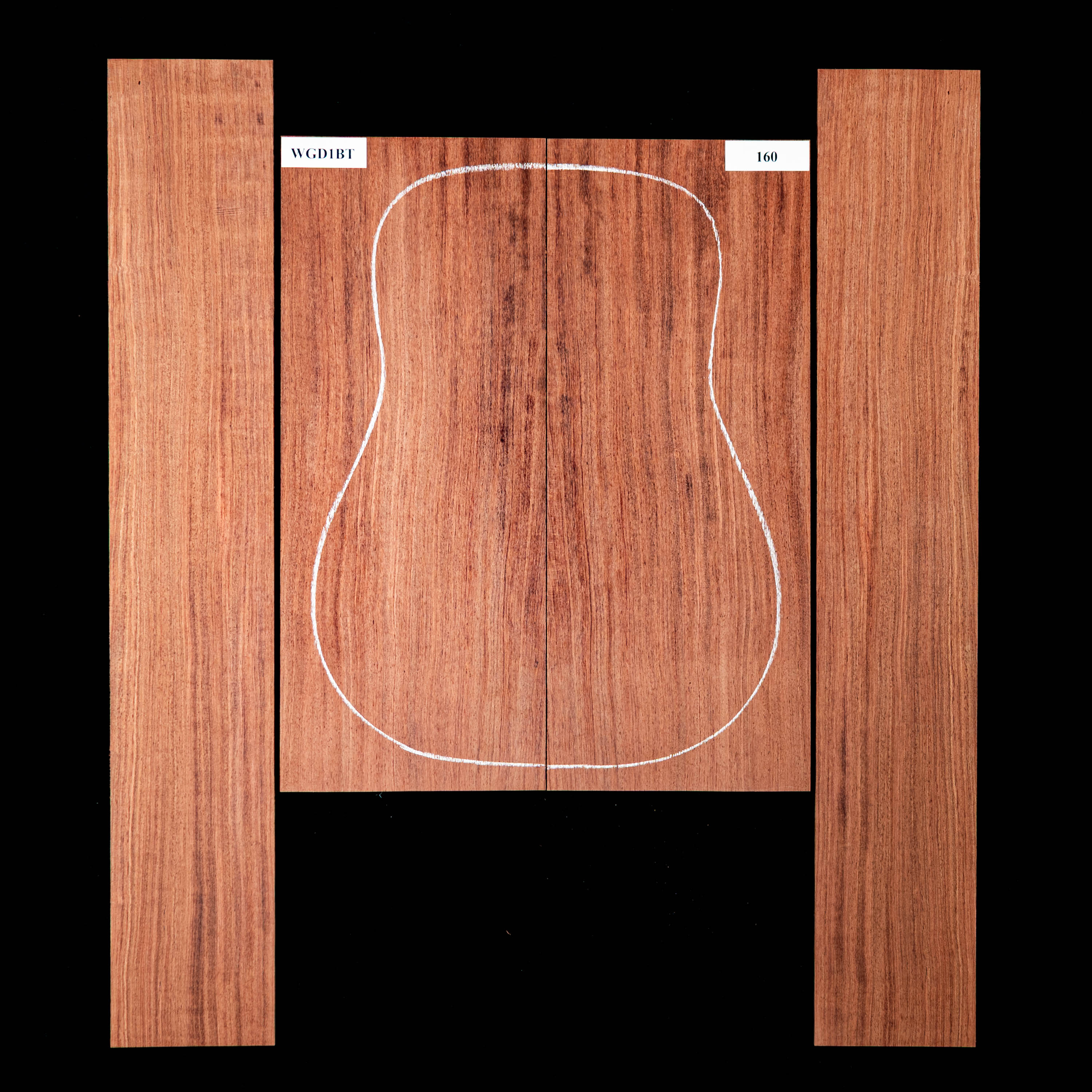 Bubinga Back + Side Set - 160