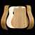Flame Ovangkol Dreadnought Kit, Bolt-On Neck - 011