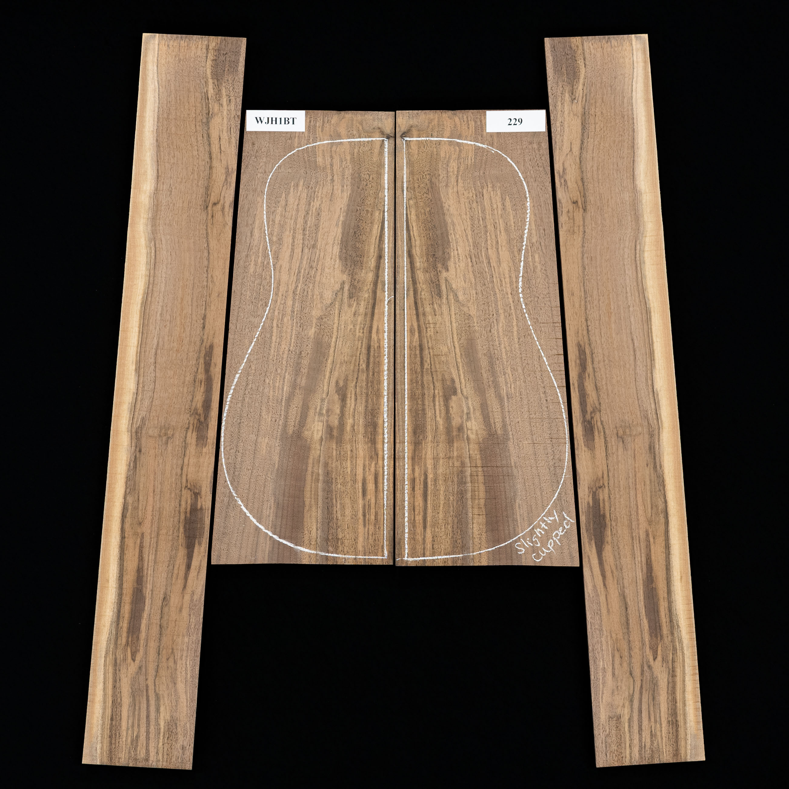 Claro Walnut Back + Side Set - 229