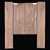 Flame Black Walnut Back + Side Set - 078
