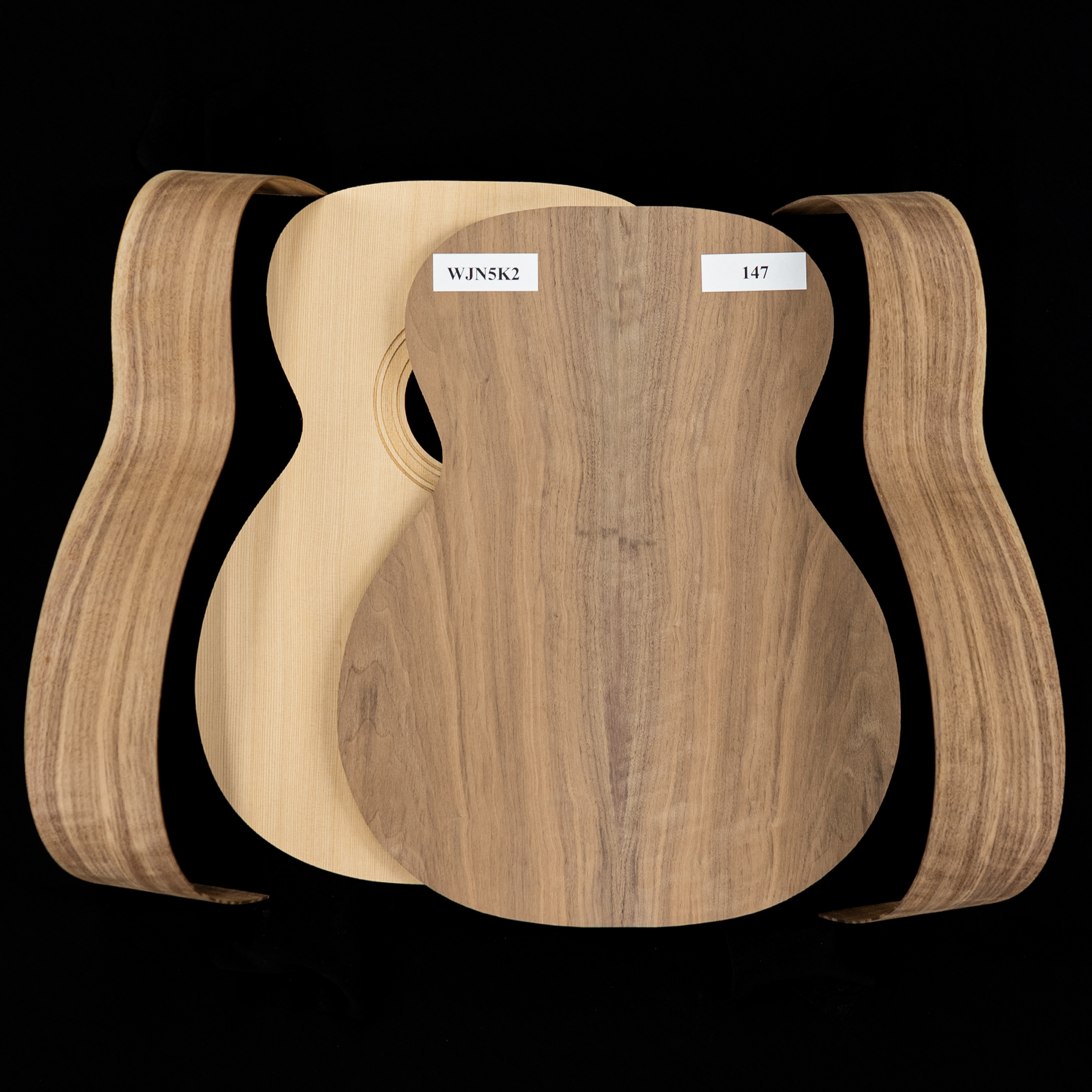black walnut guitar