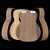 WoodStax Flame Walnut OM Guitar Kit, Bolt-on Neck - 194