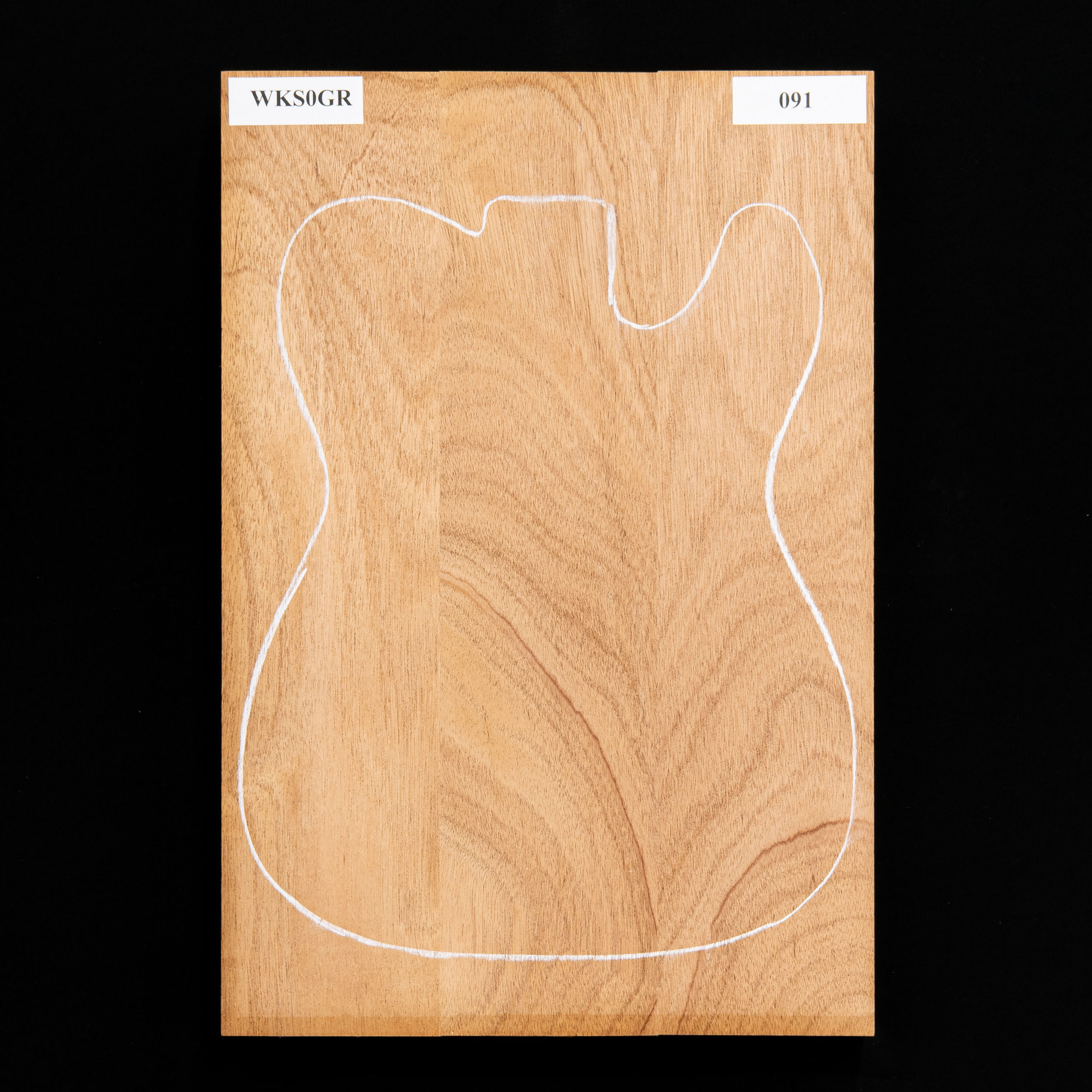 African Mahogany Body Blank 3 Piece 10.8 lb 091 StewMac