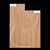 African Mahogany Body Blank, 2-Piece (10.6 lb) - 376