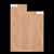 African Mahogany Body Blank, 2-Piece (11 lb) - 377