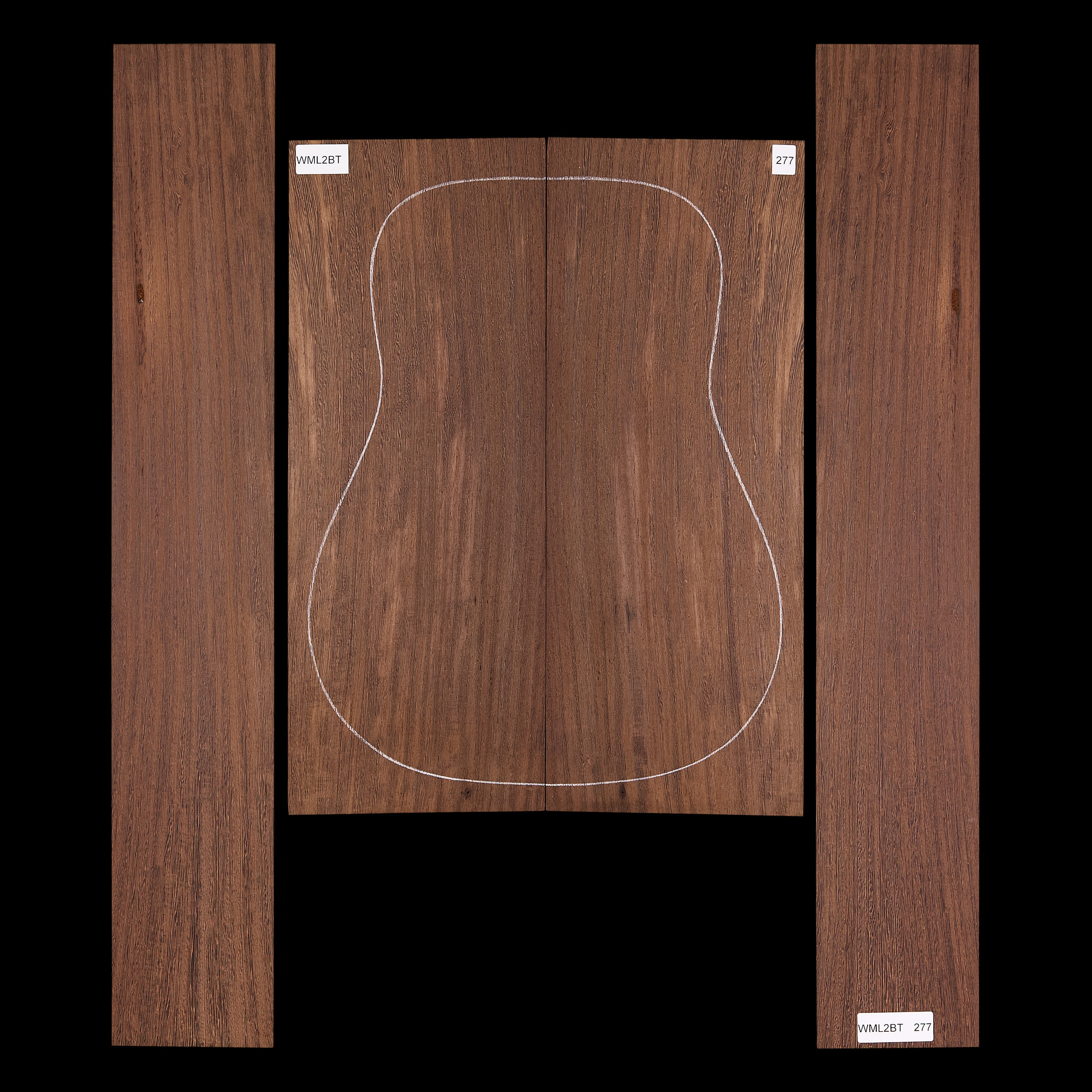 Wenge Back + Side Set - 277