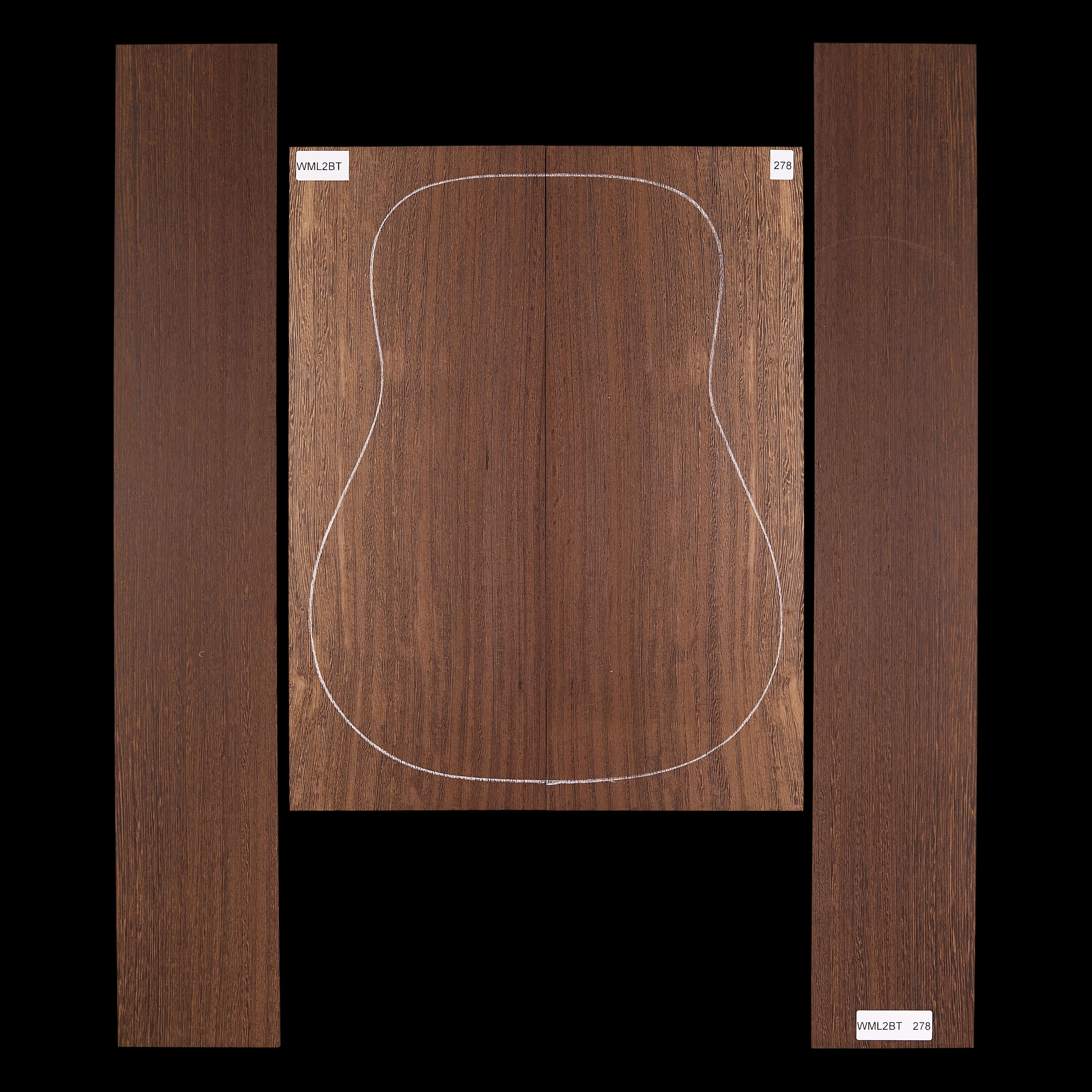 Wenge Back + Side Set - 278