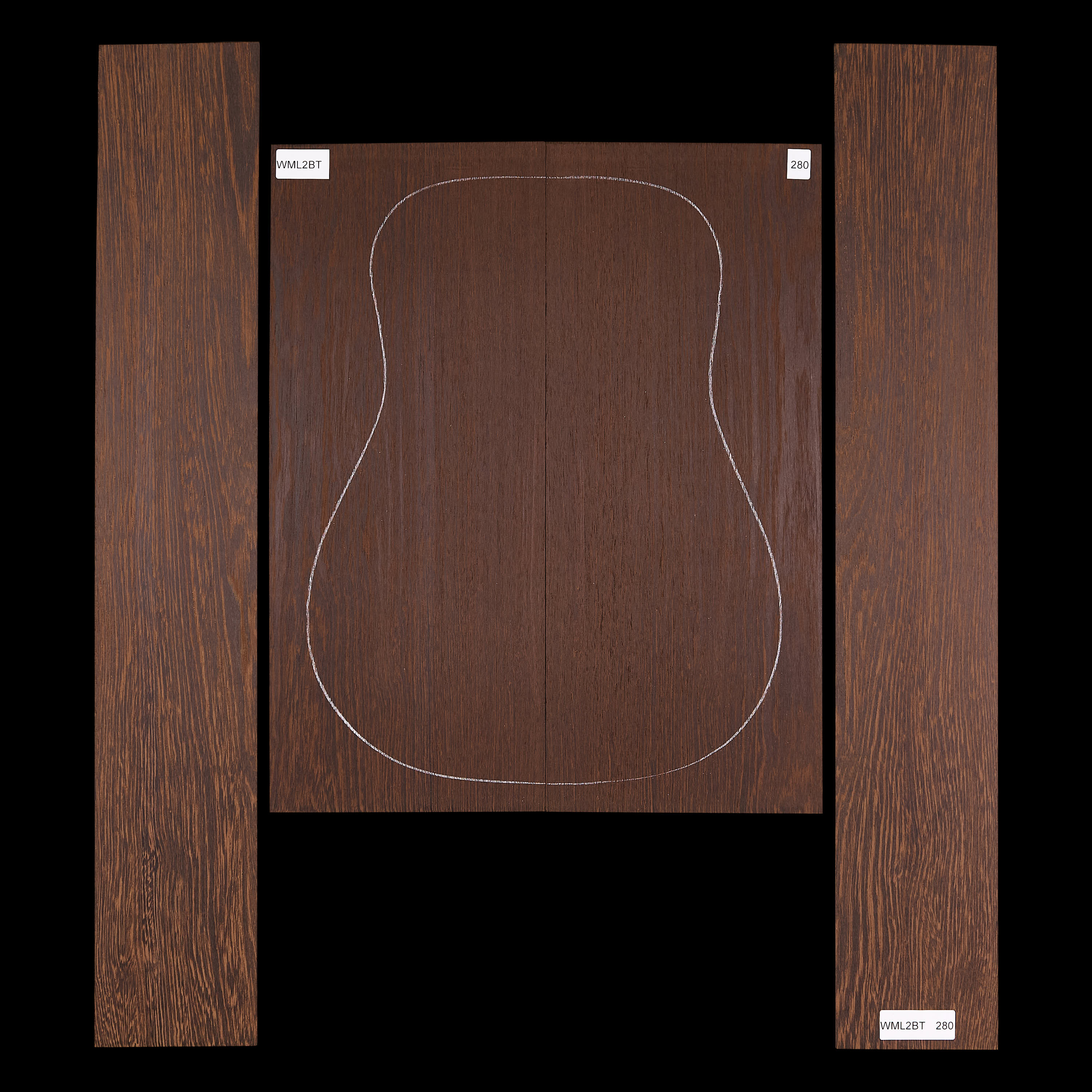 Wenge Back + Side Set - 280