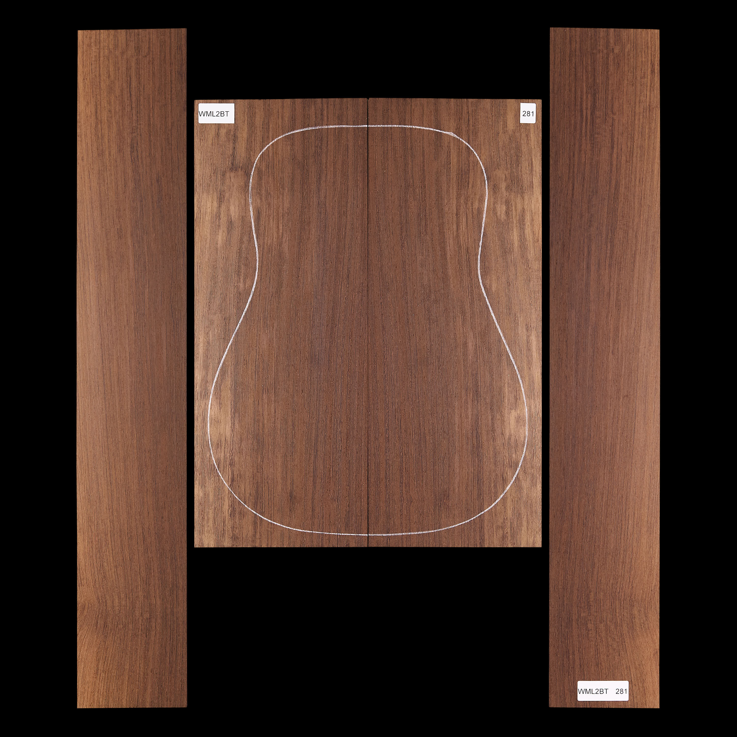 Wenge Back + Side Set - 281