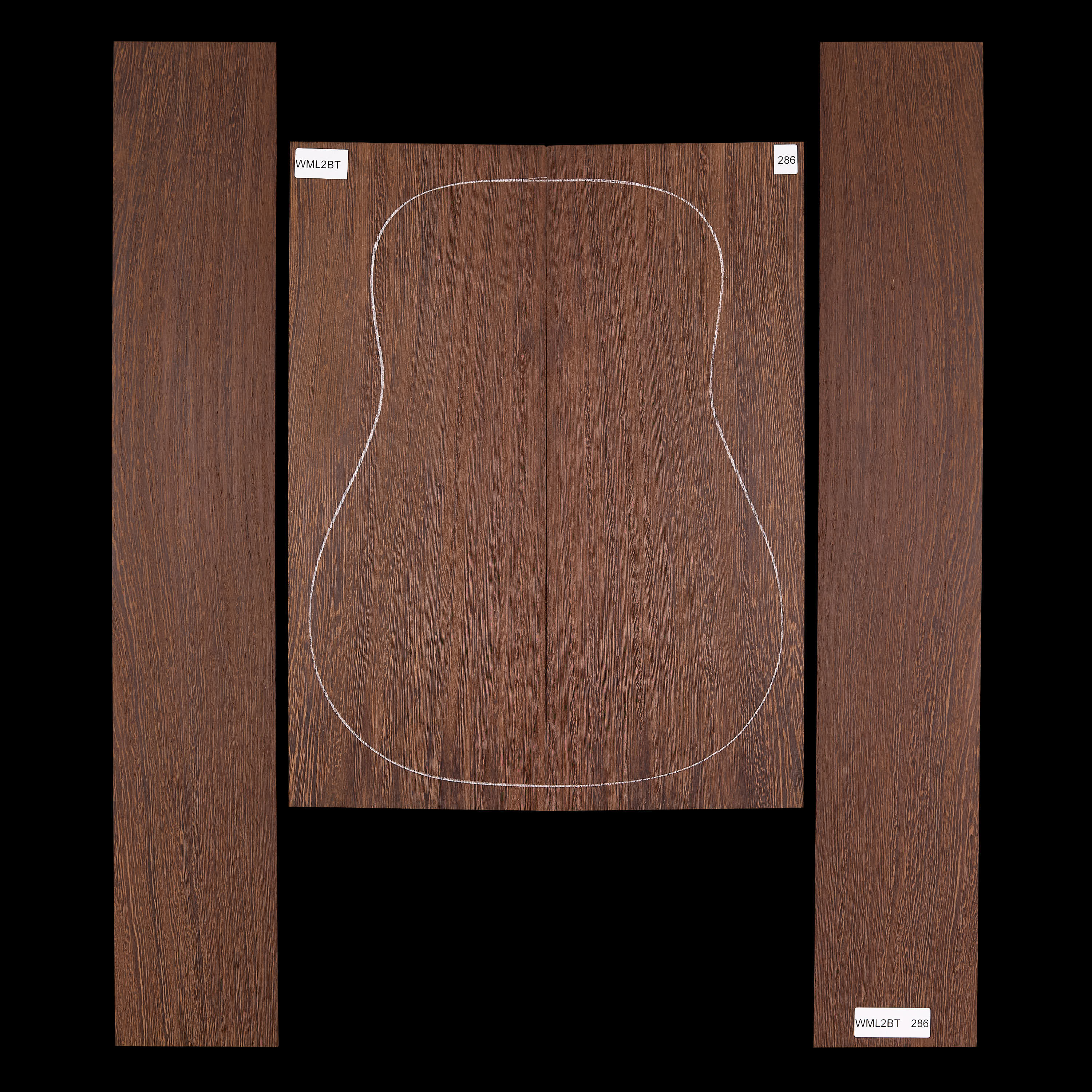 Wenge Back + Side Set - 286