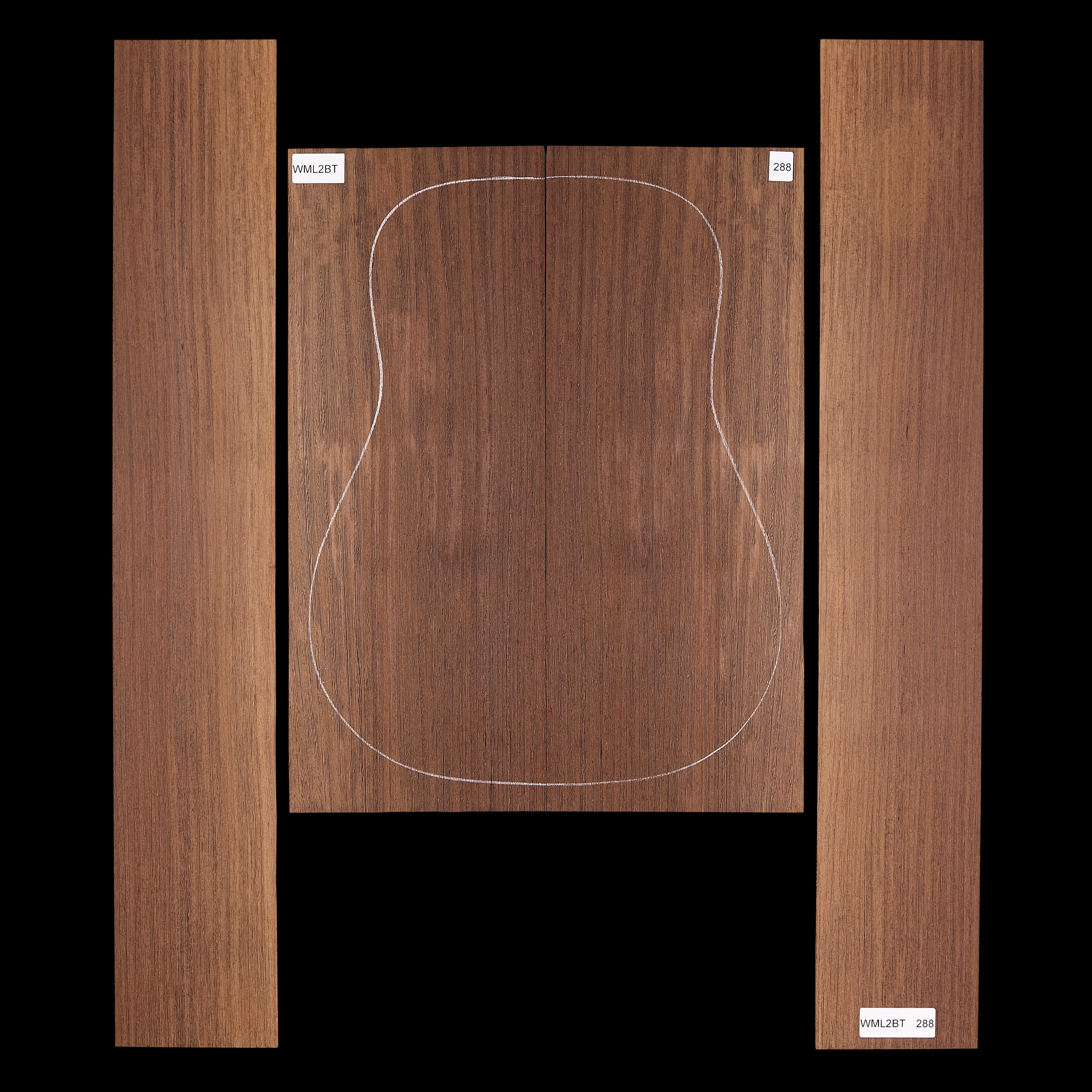 Wenge Back + Side Set - 288