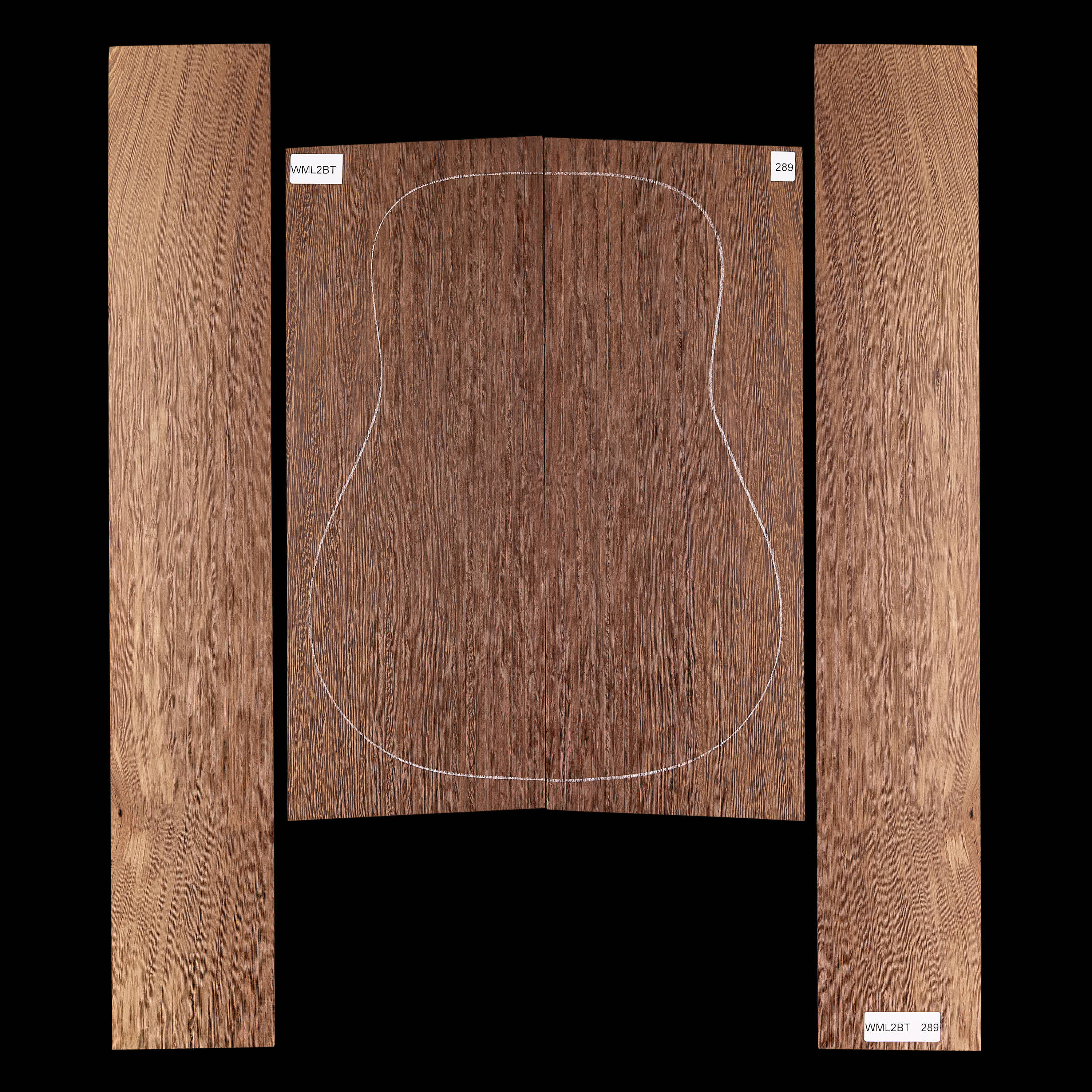 Wenge Back + Side Set - 289