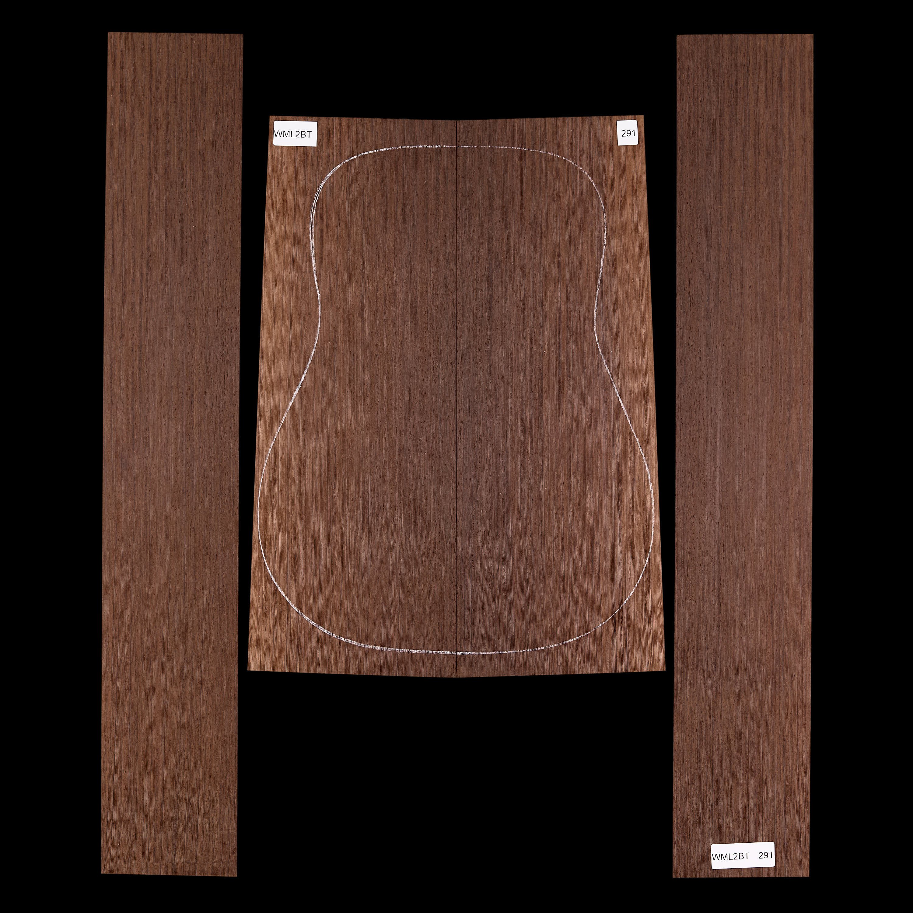 Wenge Back + Side Set - 291