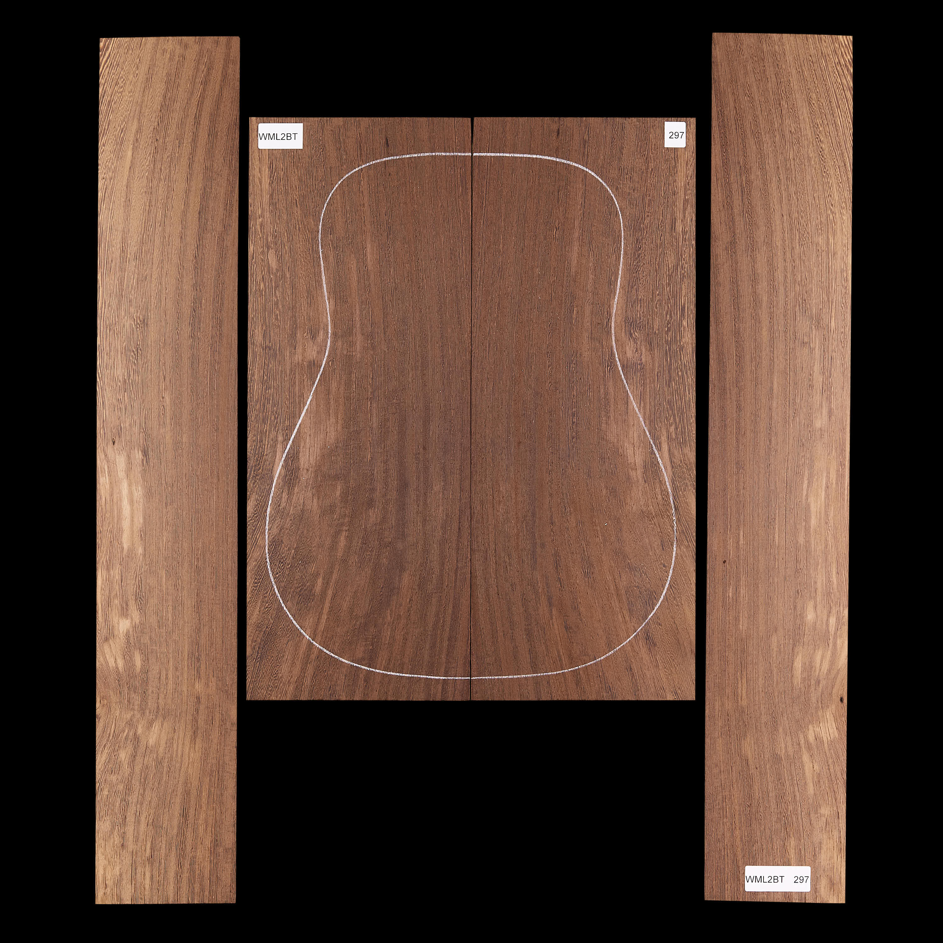 Wenge Back + Side Set - 297