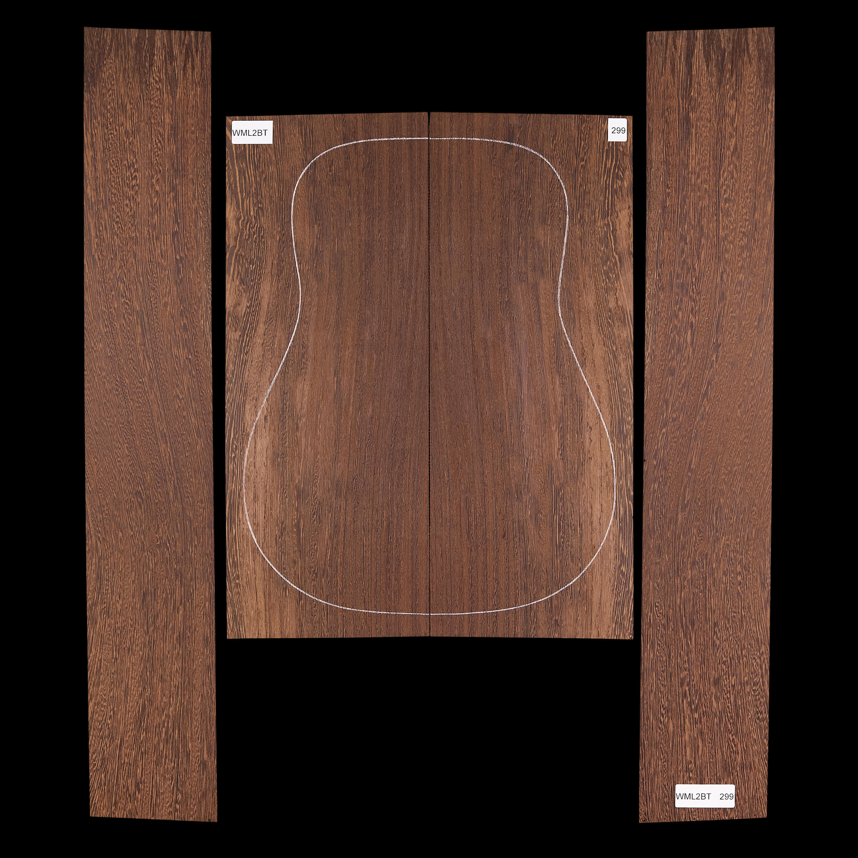 Wenge Back + Side Set - 299