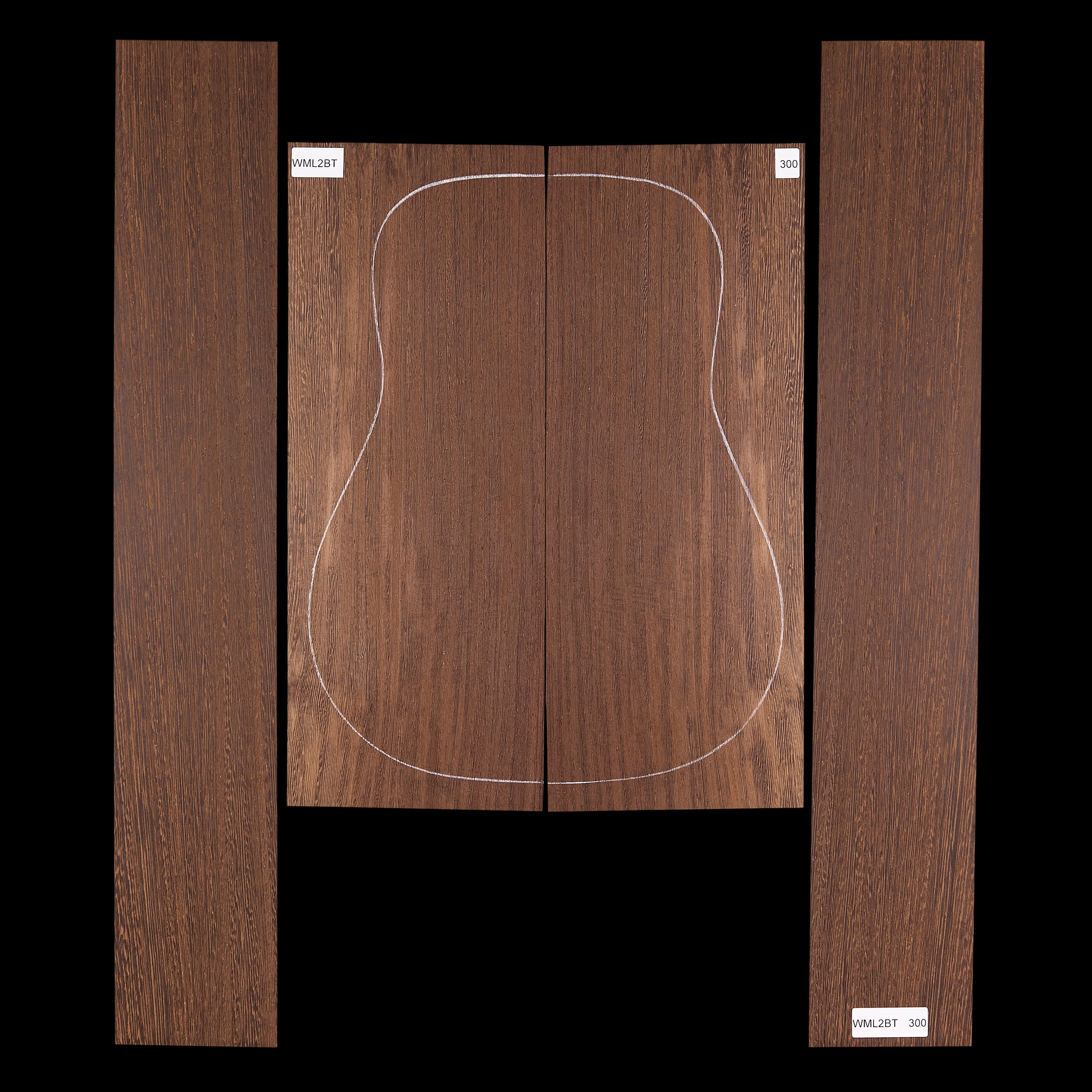 Wenge Back + Side Set - 300