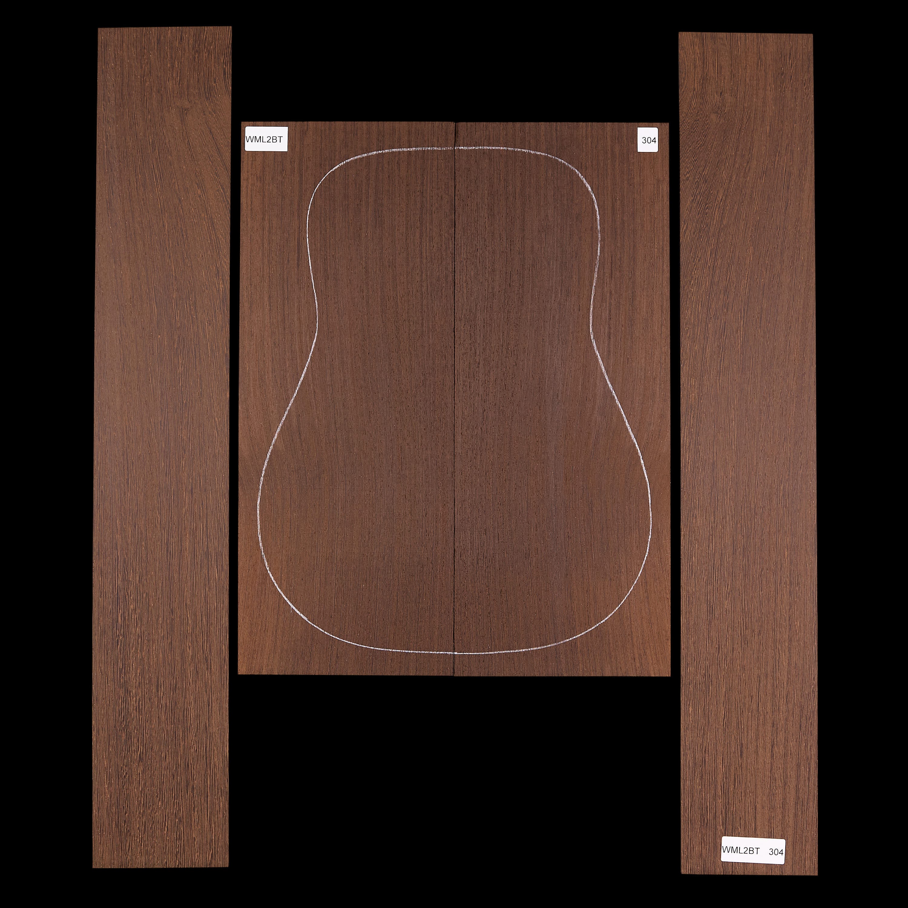 Wenge Back + Side Set - 304