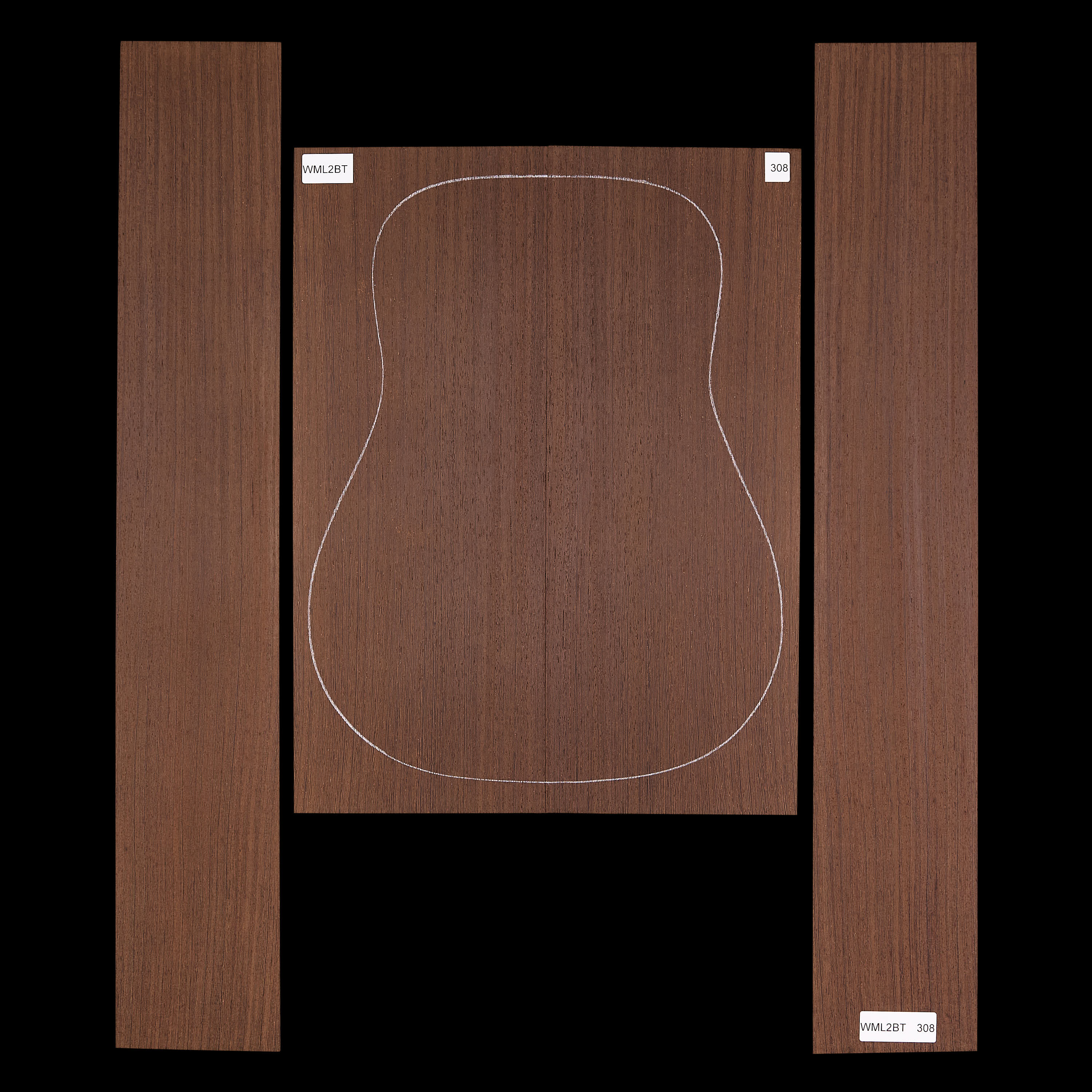 Wenge Back + Side Set - 308