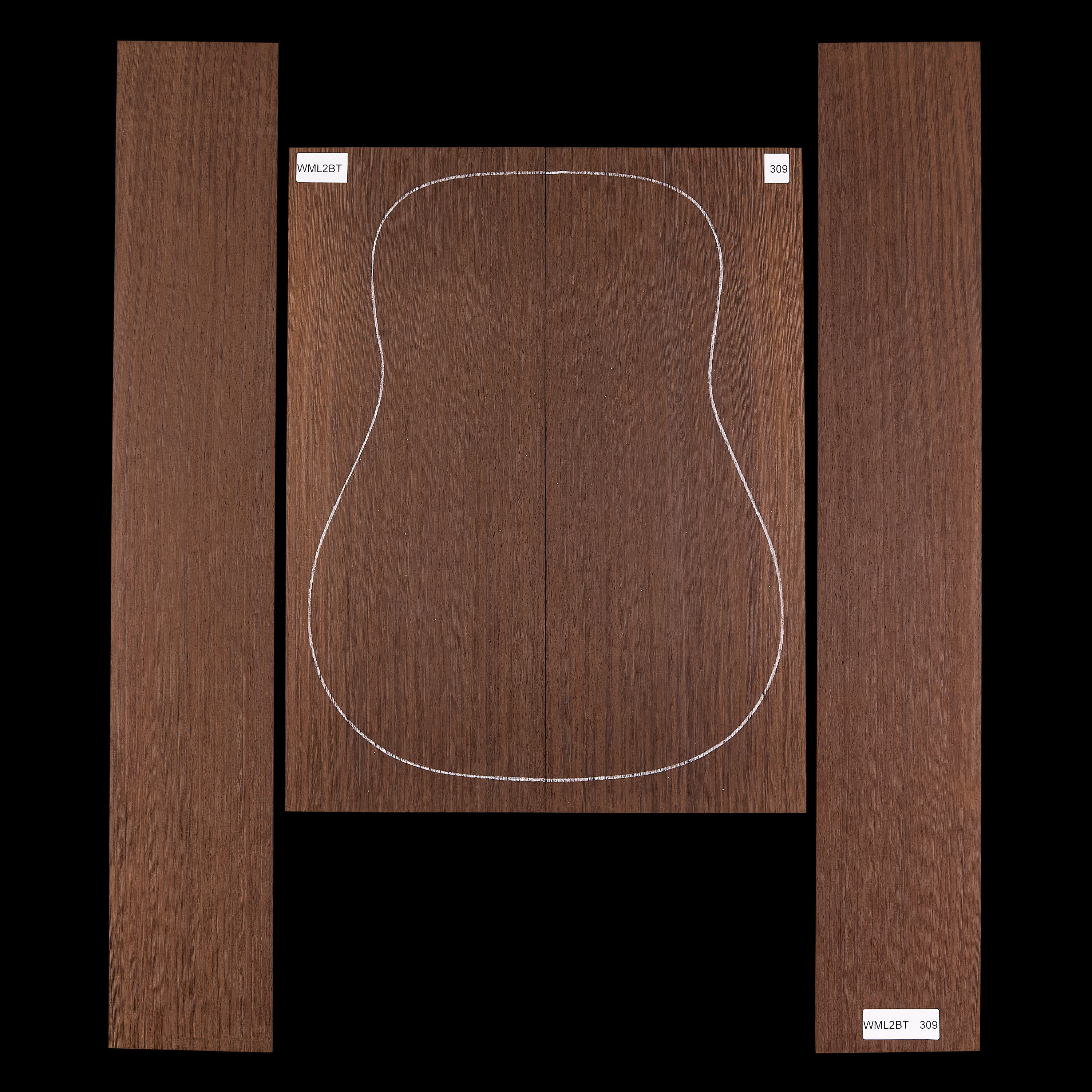 Wenge Back + Side Set - 309