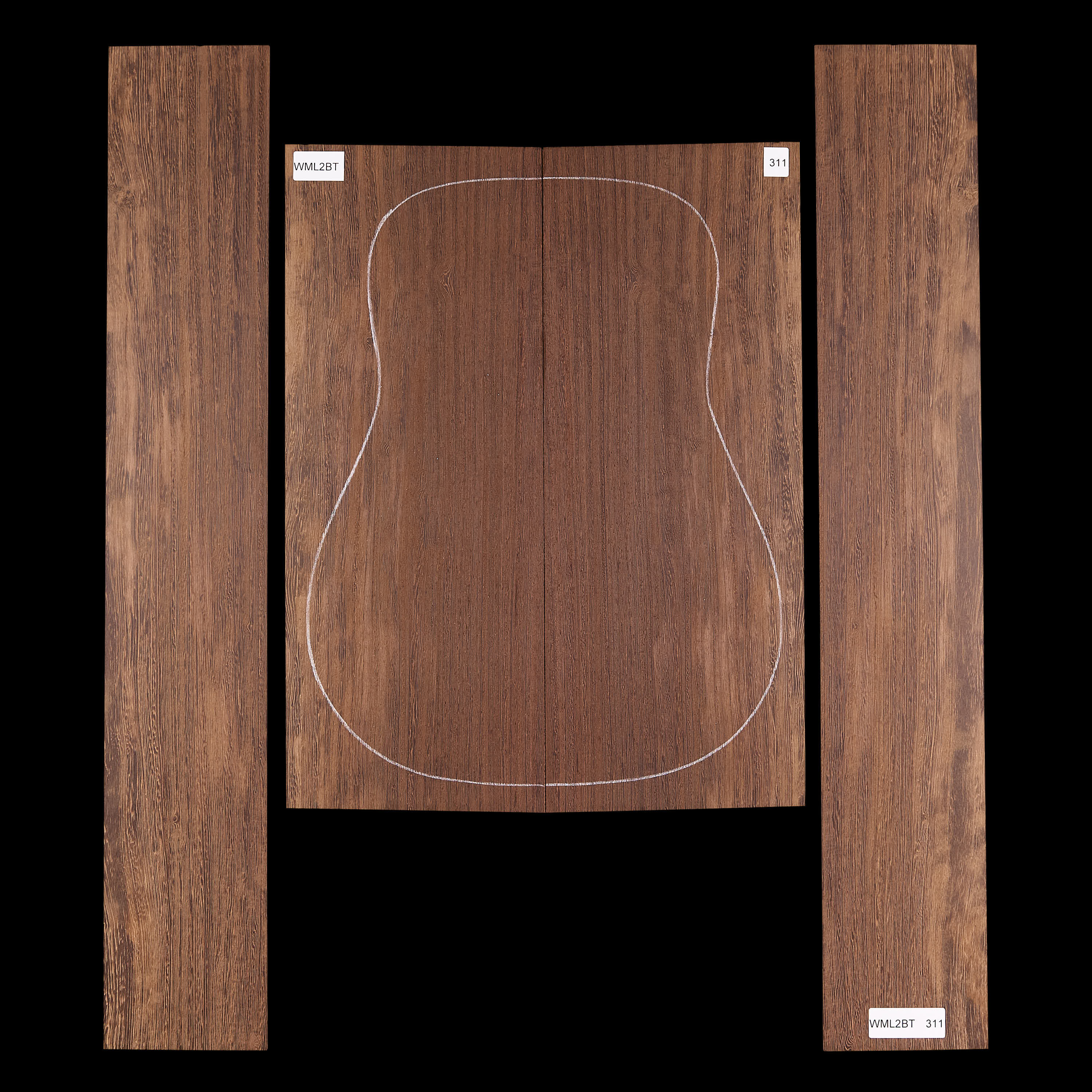 Wenge Back + Side Set - 311