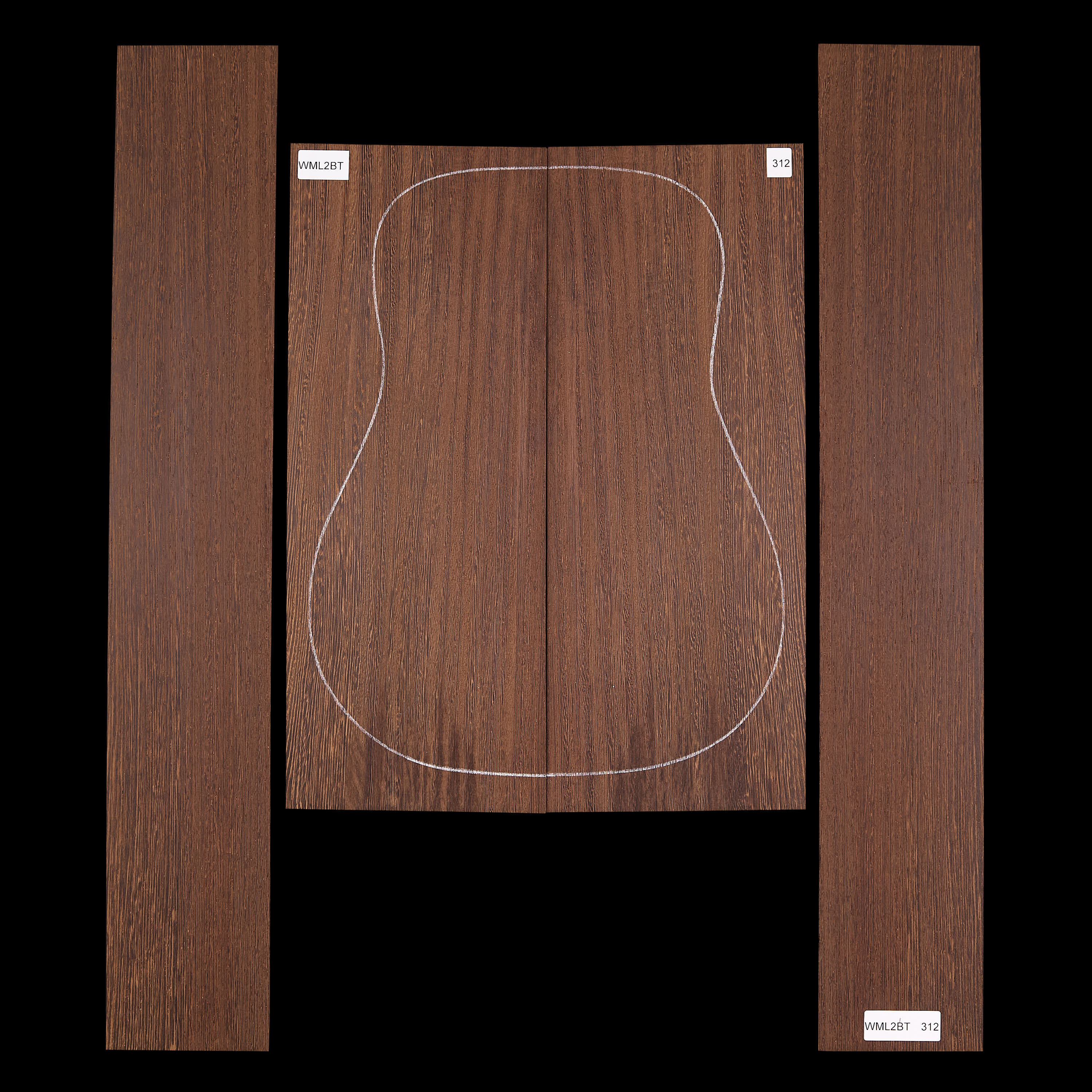 Wenge Back + Side Set - 312