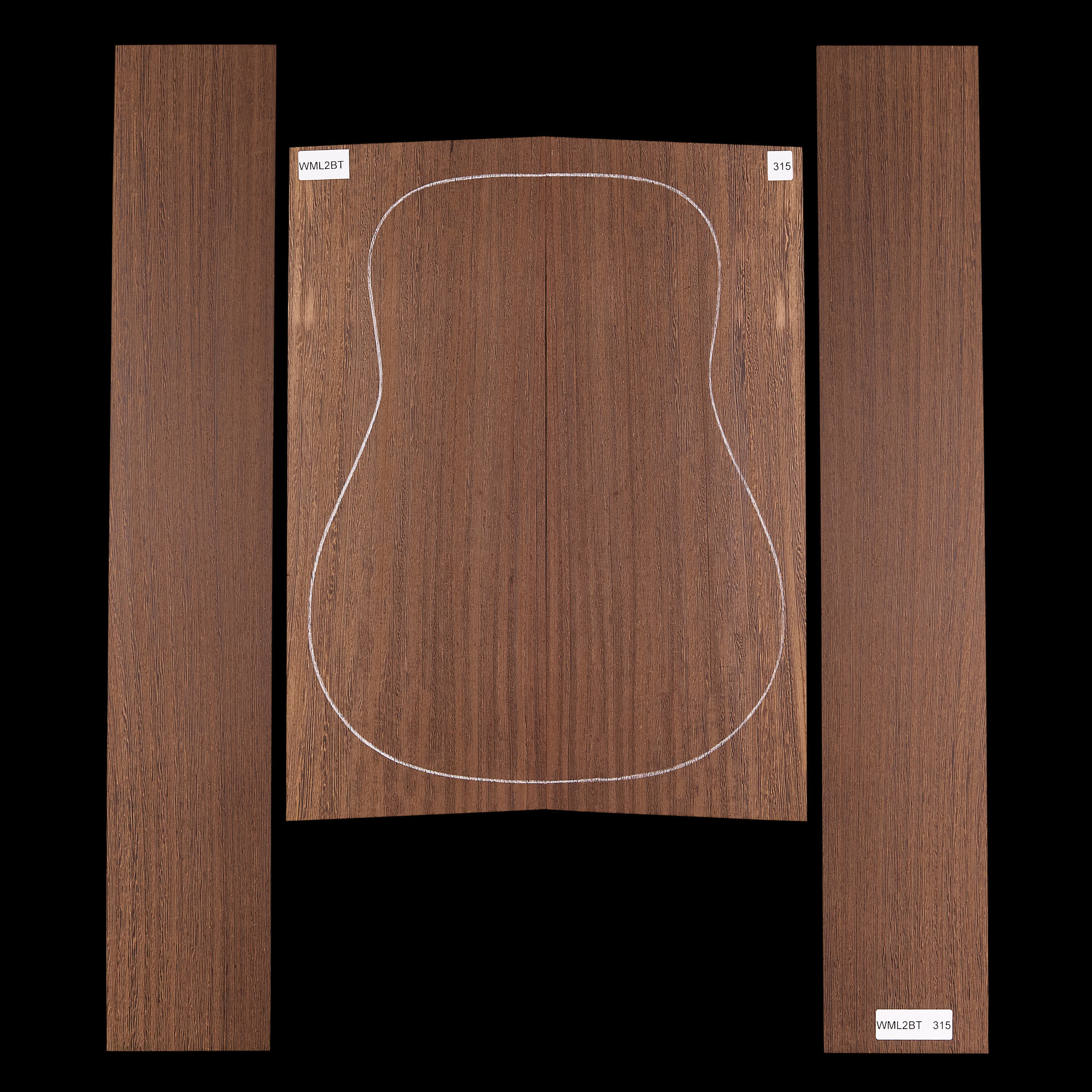 Wenge Back + Side Set - 315