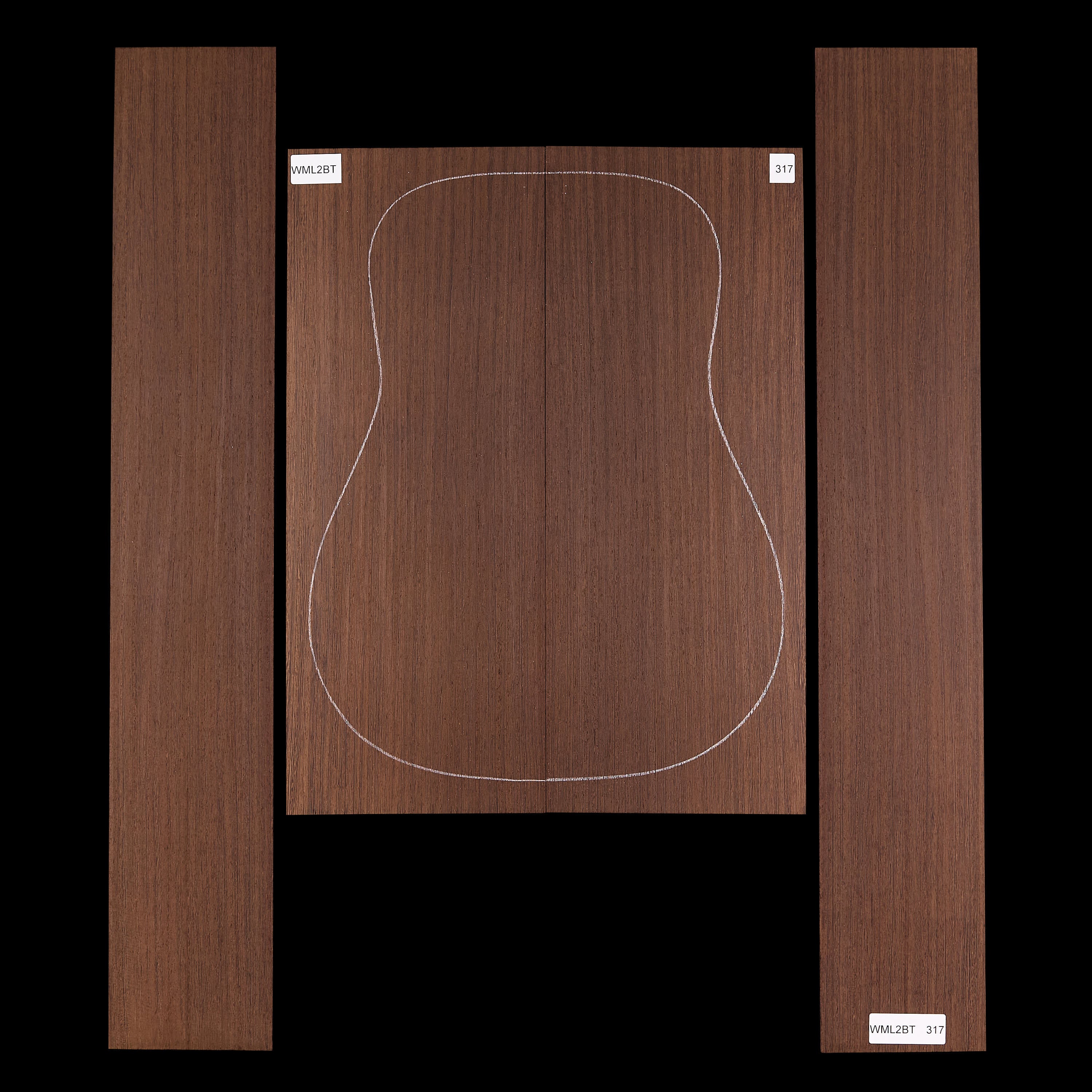 Wenge Back + Side Set - 317