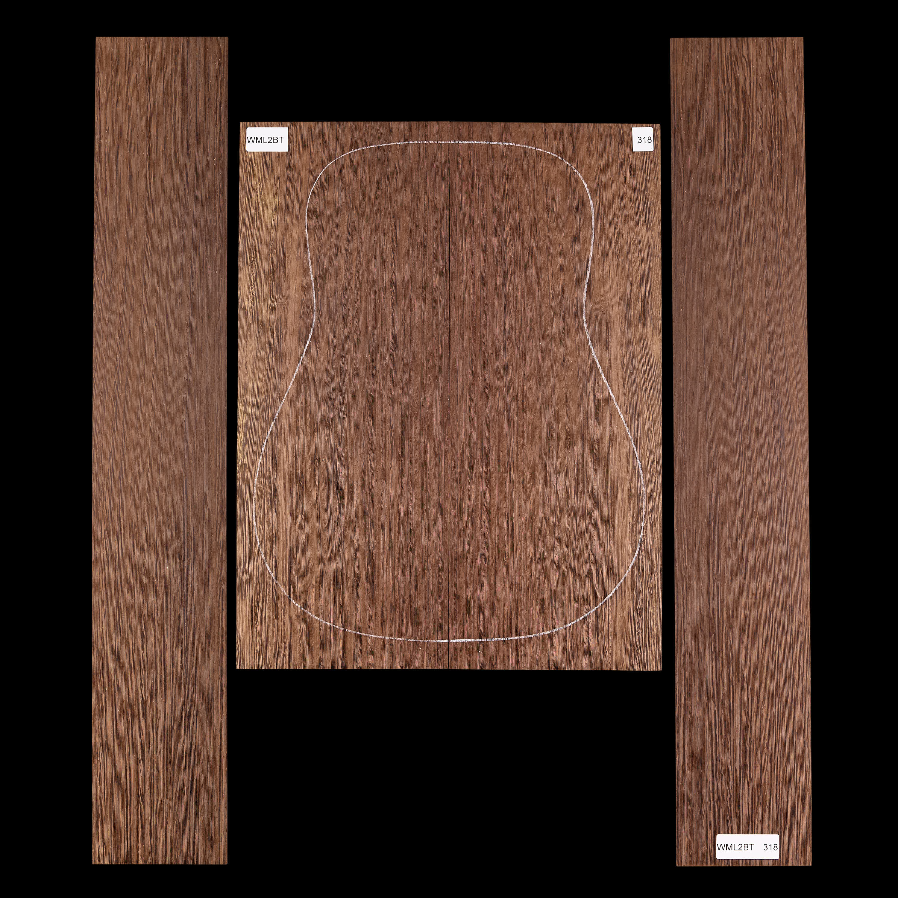 Wenge Back + Side Set - 318