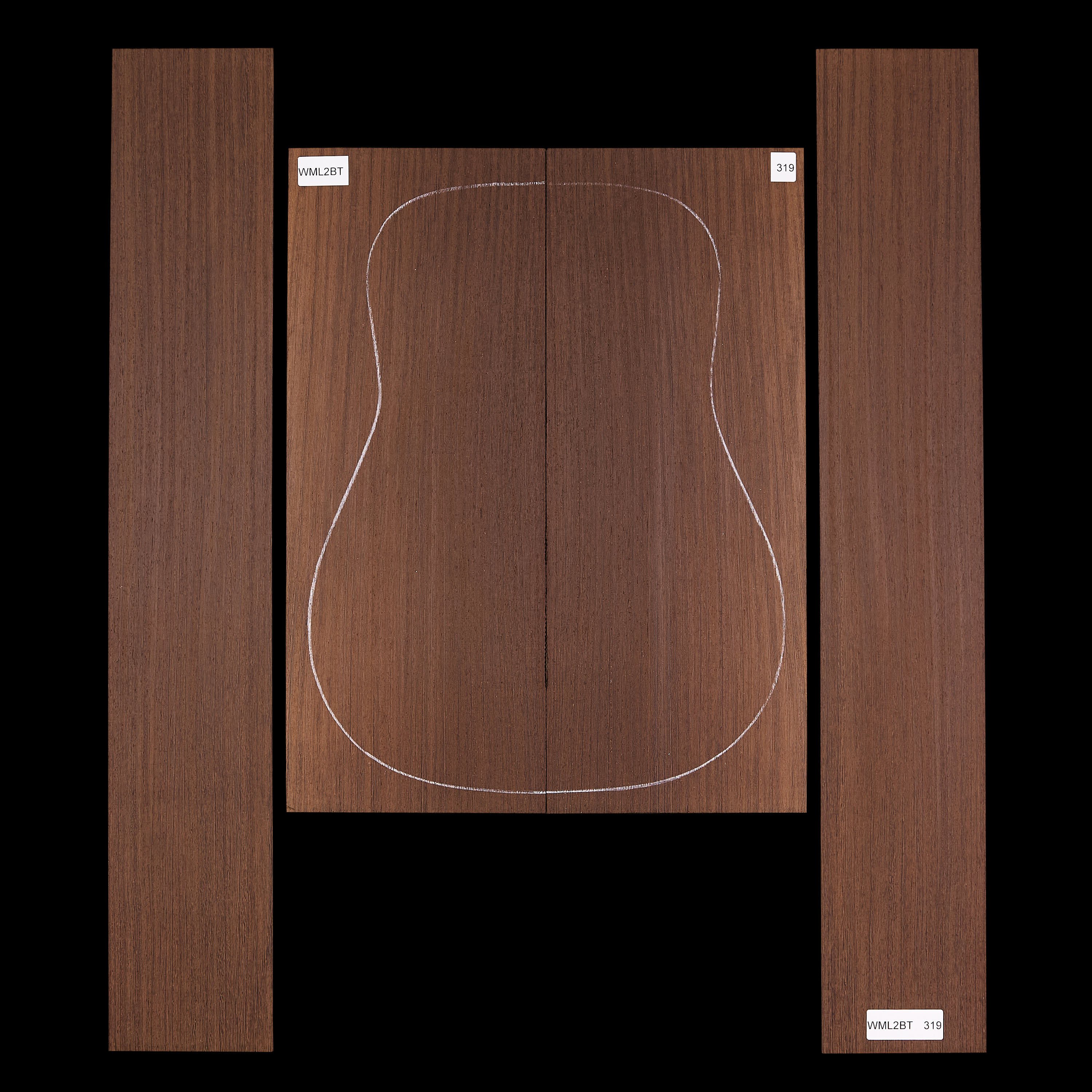 Wenge Back + Side Set - 319