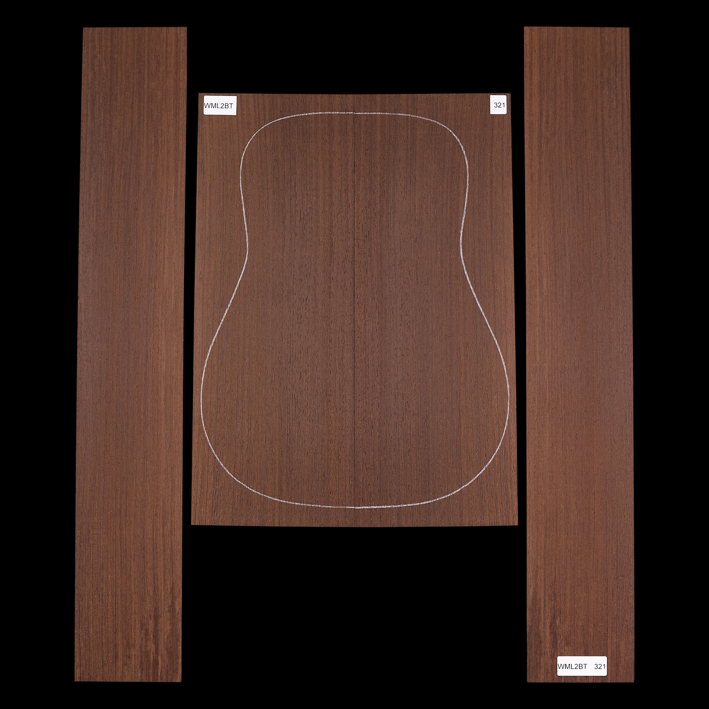 Wenge Back + Side Set - 321